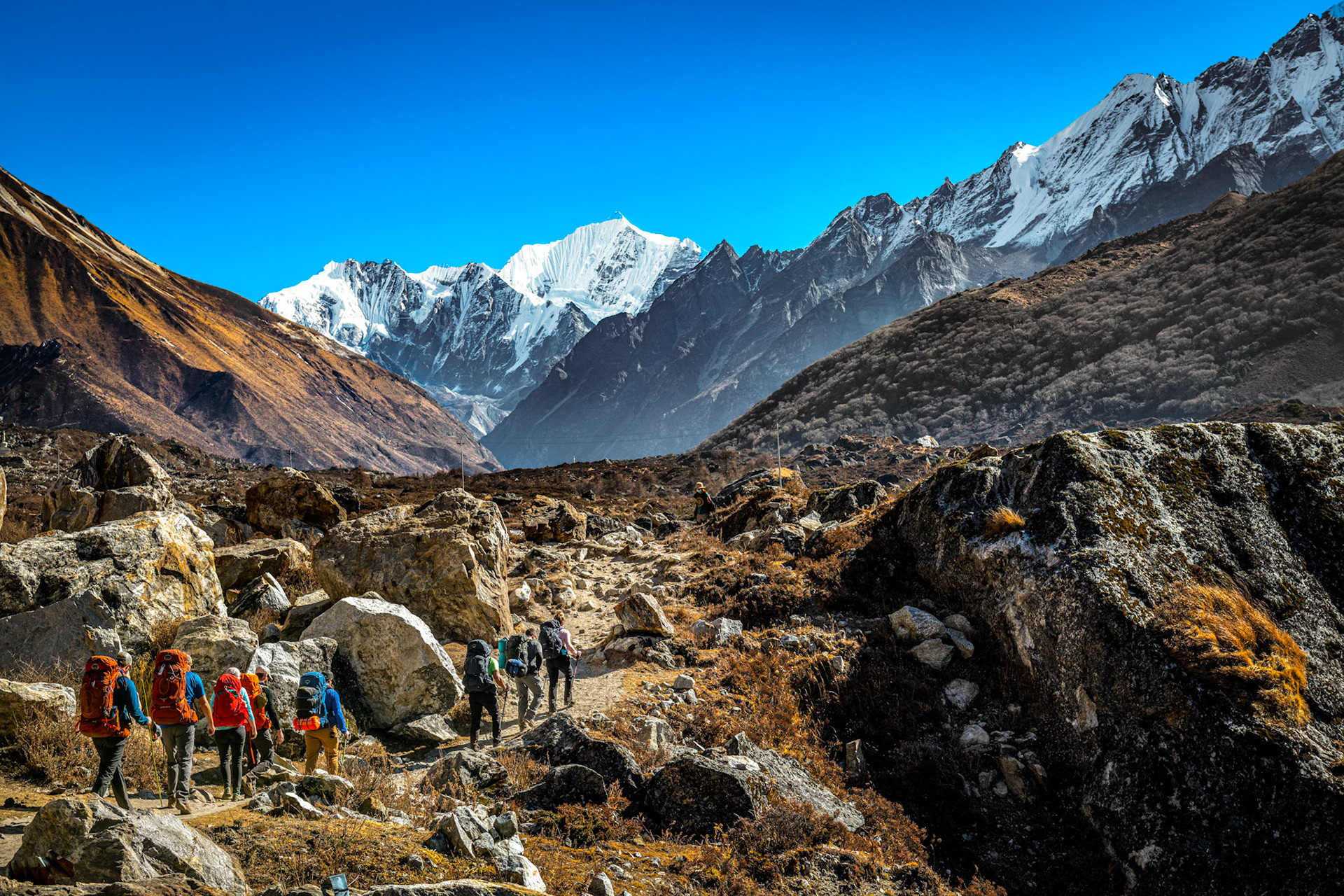 Langtang Trek in the Himalayas, Nepal