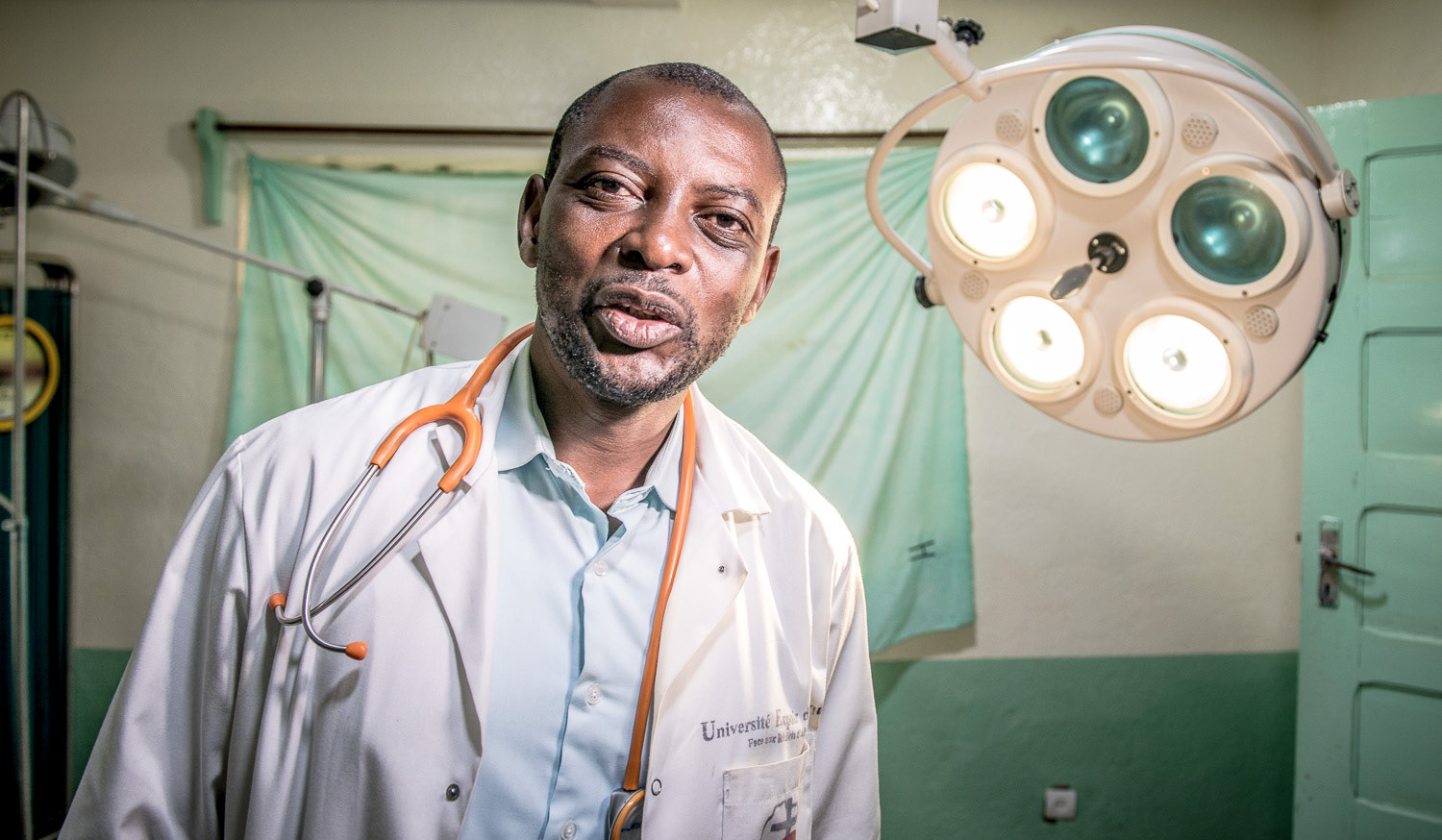 Head Surgeon of Chahi Hospital, supported by Focus Congo in Bukavu, Democratic Republic of Congo