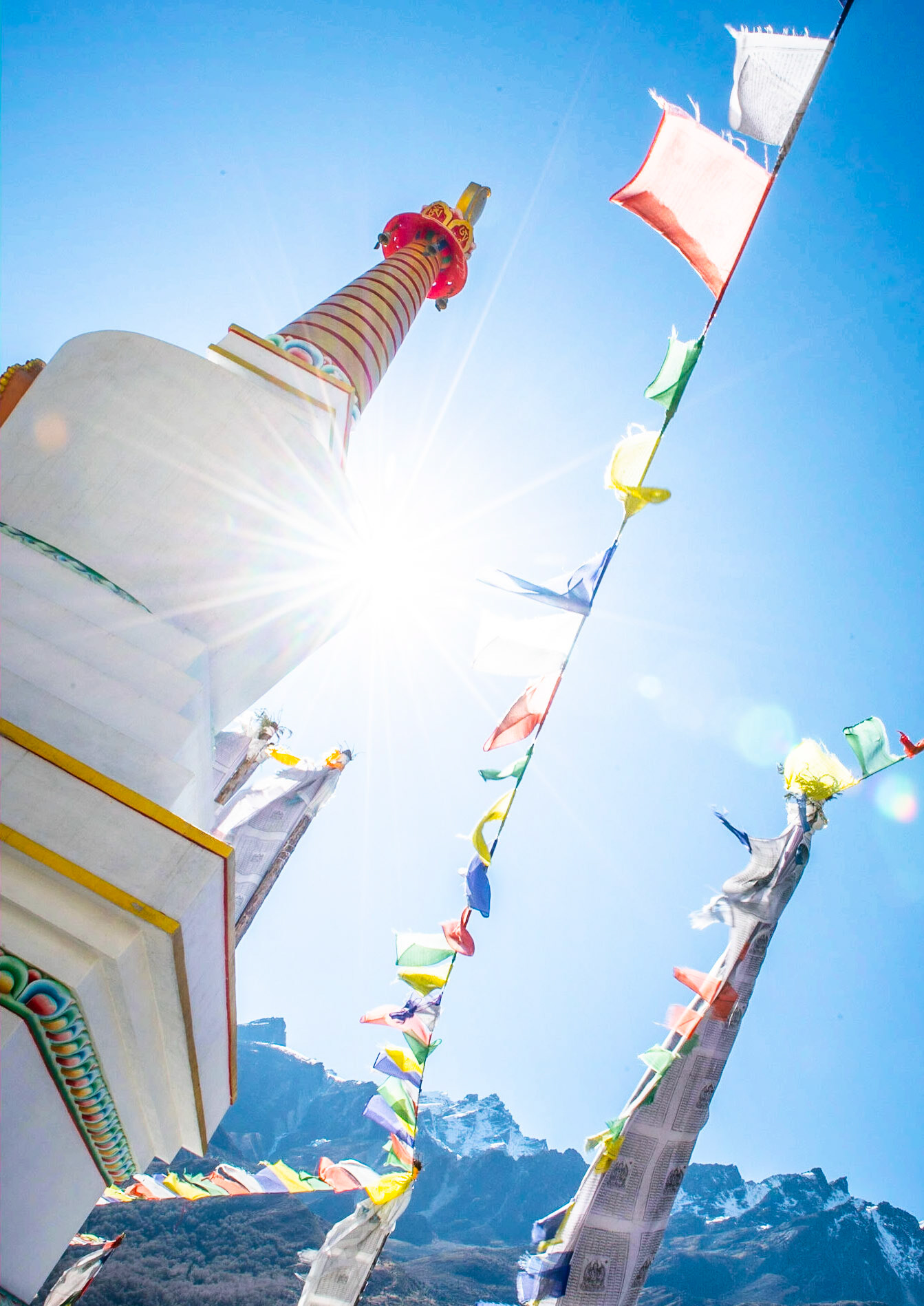 Stupa - Langtang Trek in the Himalayas, Nepal