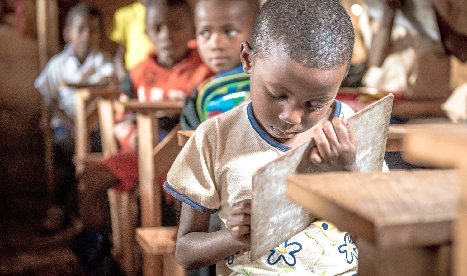School student - On assignment with Focus Congo in Bukavu, Democratic Republic of Congo