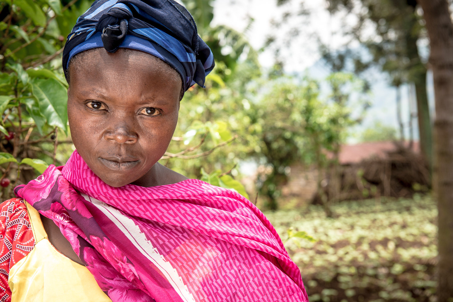 Coffee Producer - On assignment with Women for Women International in the Democratic Republic of Congo.