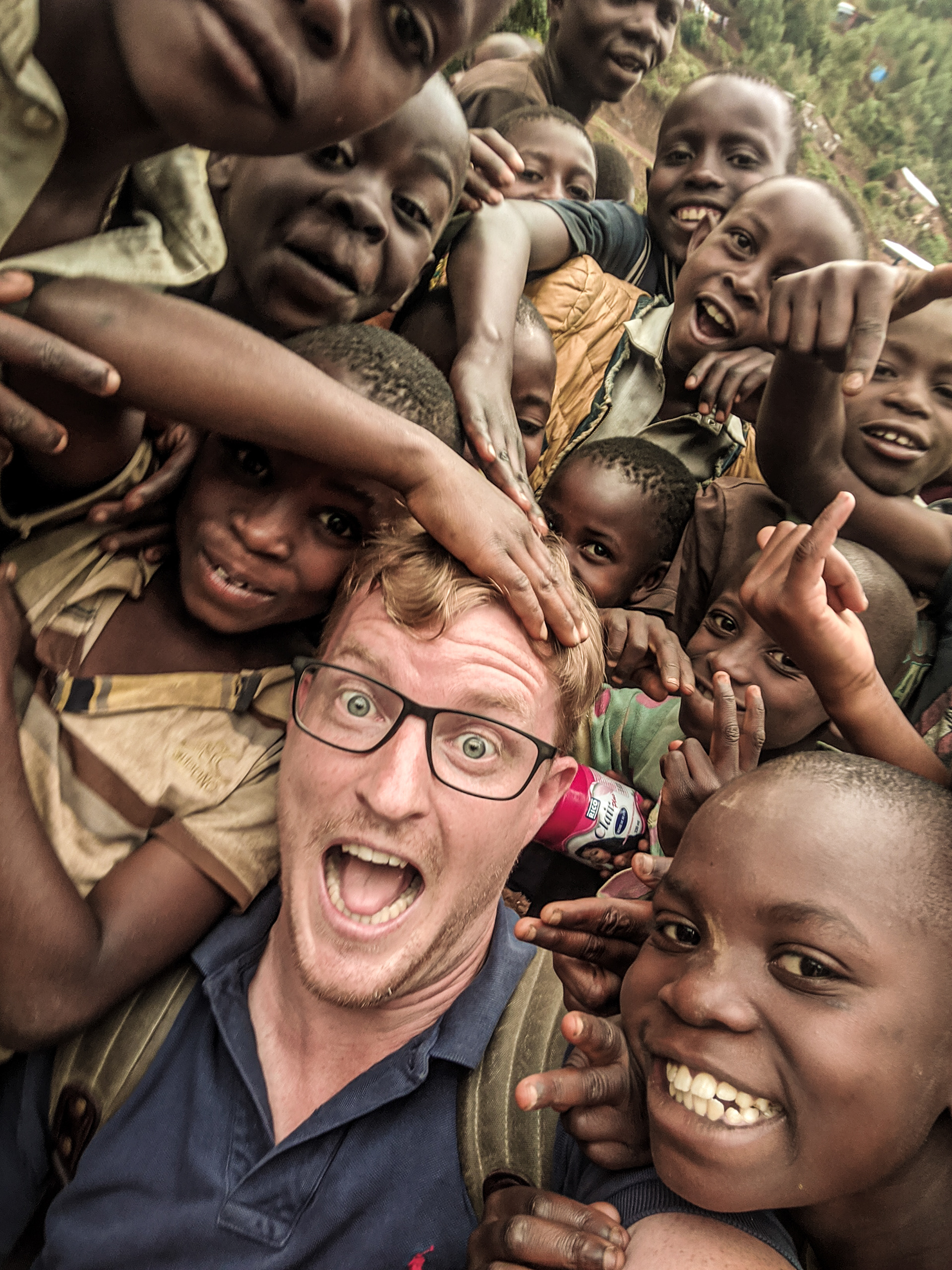 Ryan Carter on assignment in Bukavu DRC