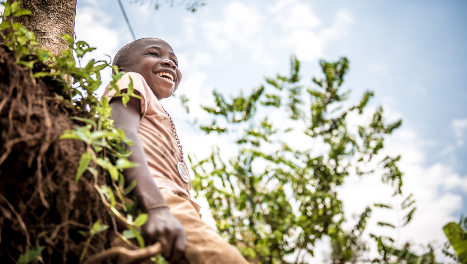 Young boy in Bukavu, Democratic Republic of Congo
