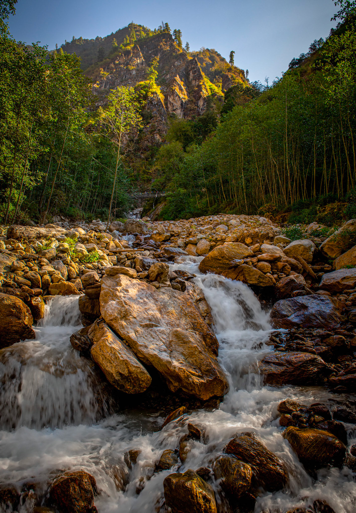 Mighty River - Langtang Trek in the Himalayas, Nepal