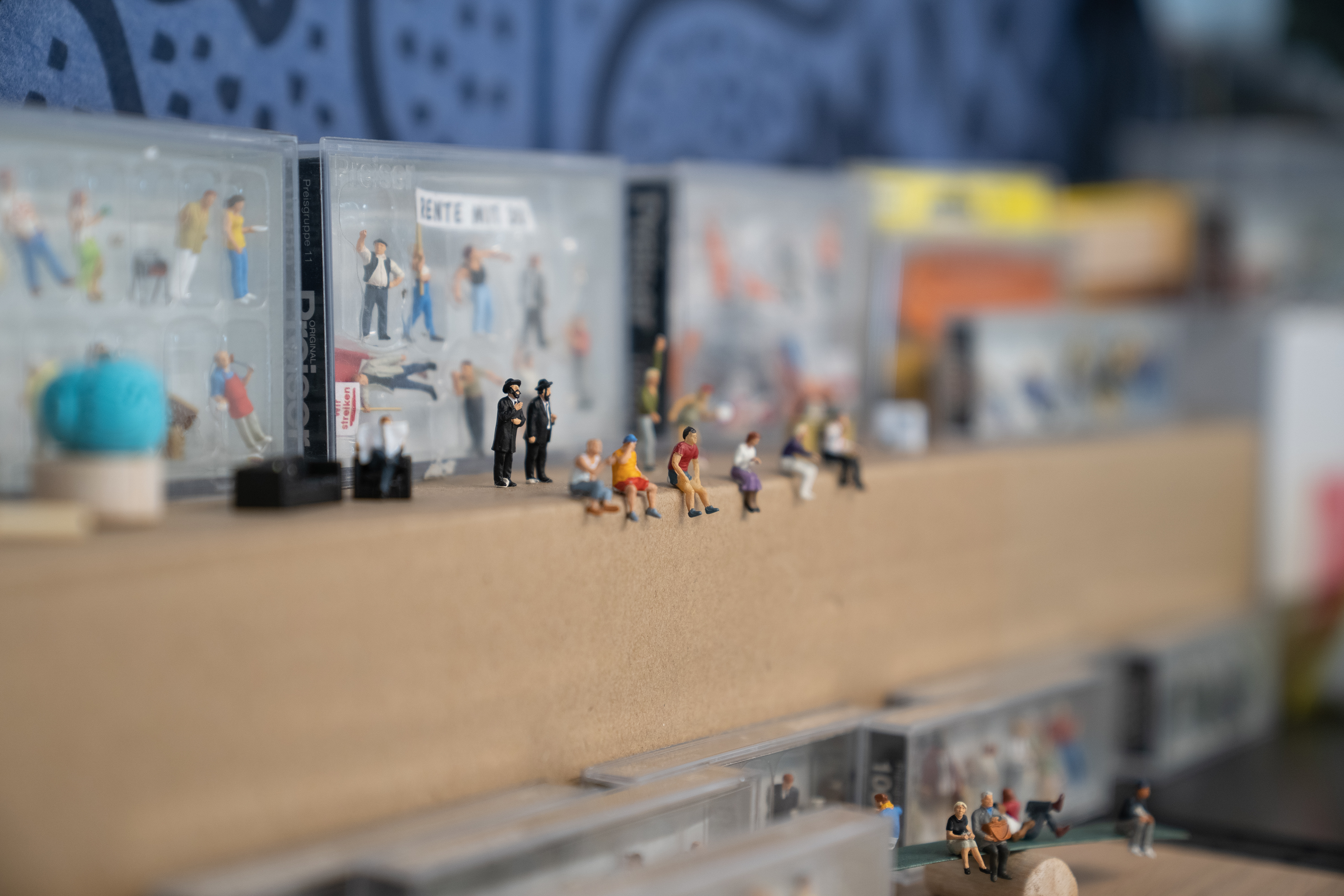 Diverse Range of People Figures