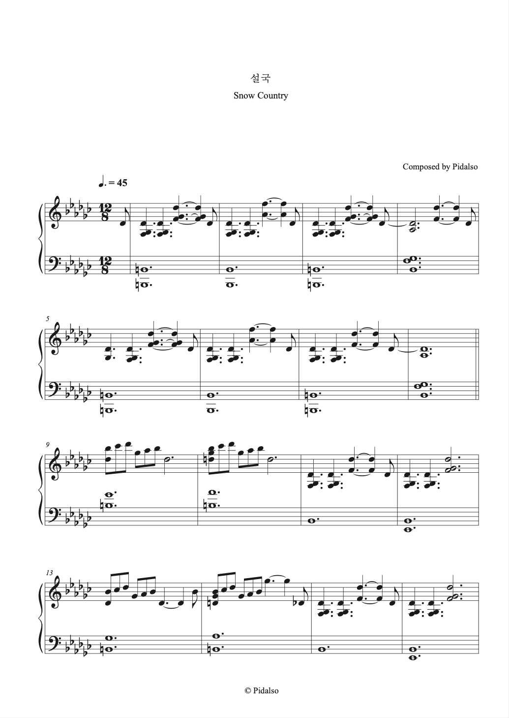 original composition