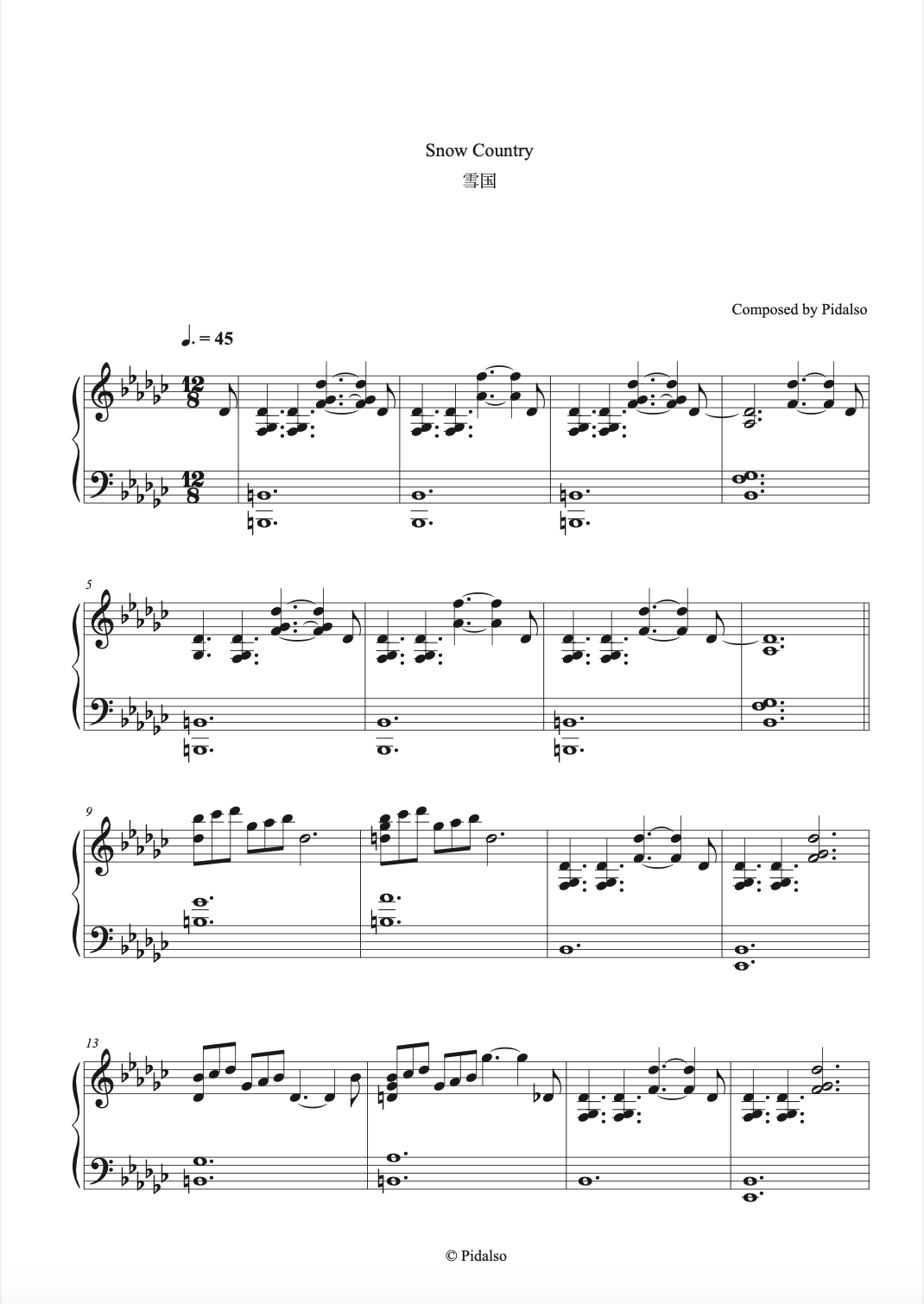 original composition