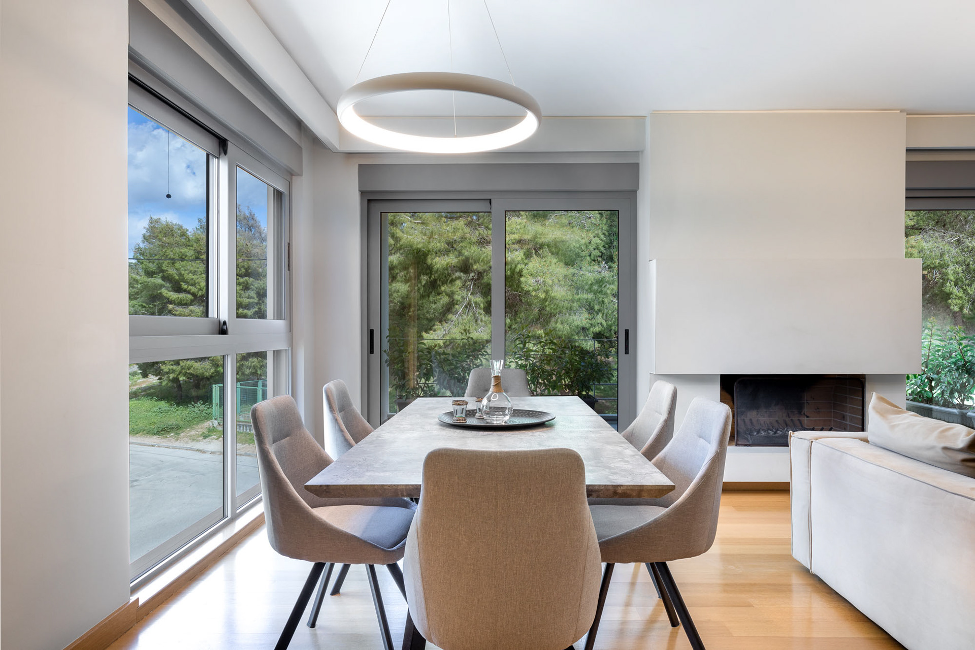 UOOU Studio, Sustainable Architecture, Residential Building, Interior, Dining Room