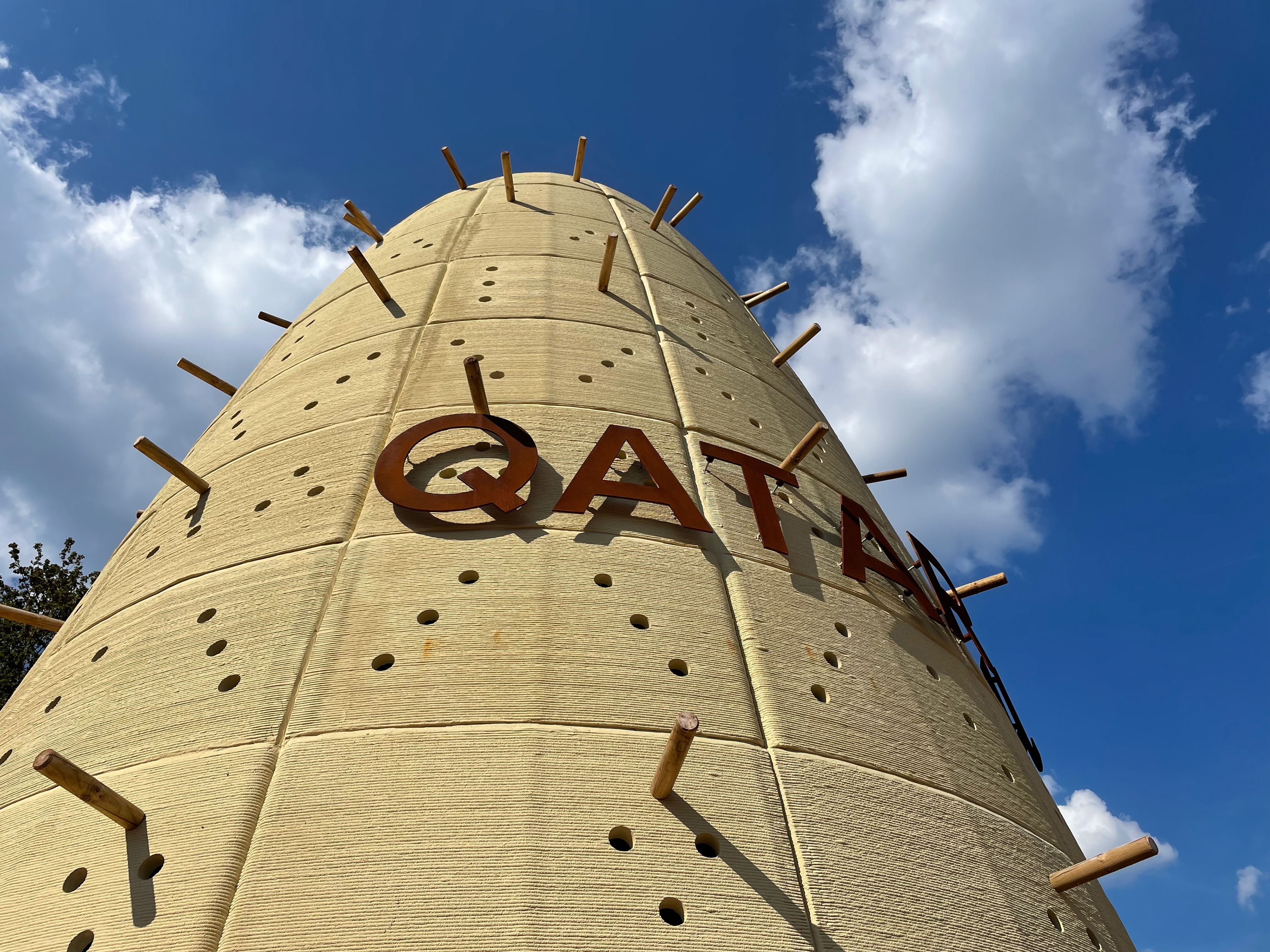 Qatar Pavilion, architecture, sustainability, 3d printed structure, Floriade, UOOU studio, Gianluca Santosuosso