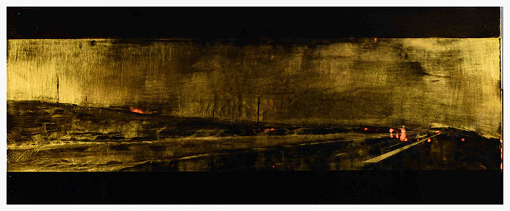 International Favourite Filter, Oil on Linen H 91 x 152 cm