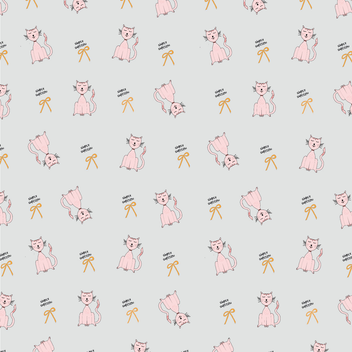 SMITTEN KITTEN PATTERN