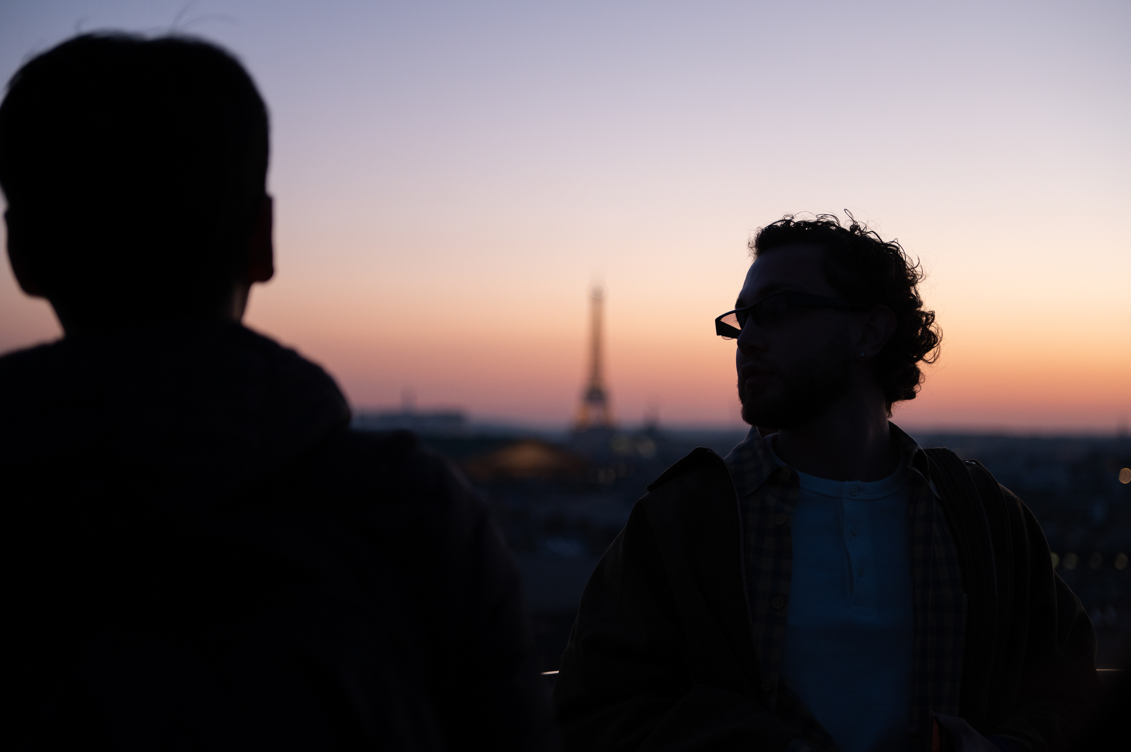 PARIS SUNSET FROM THE GALLERIES