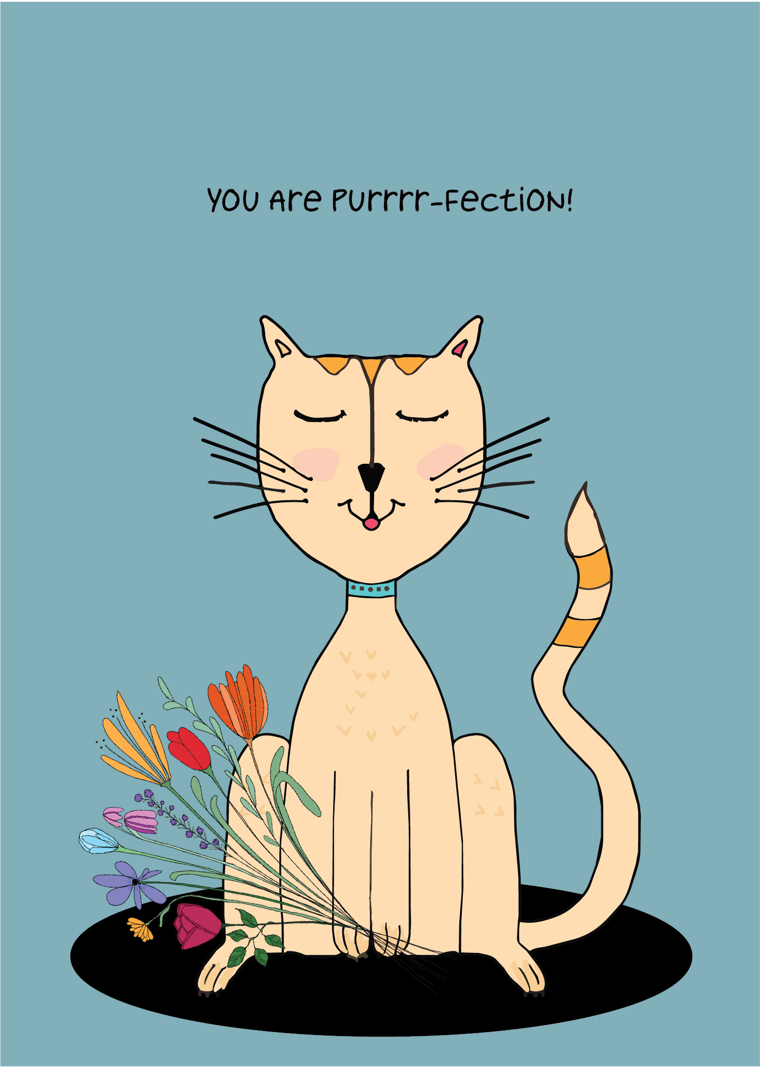 PURRRFECTION CARD