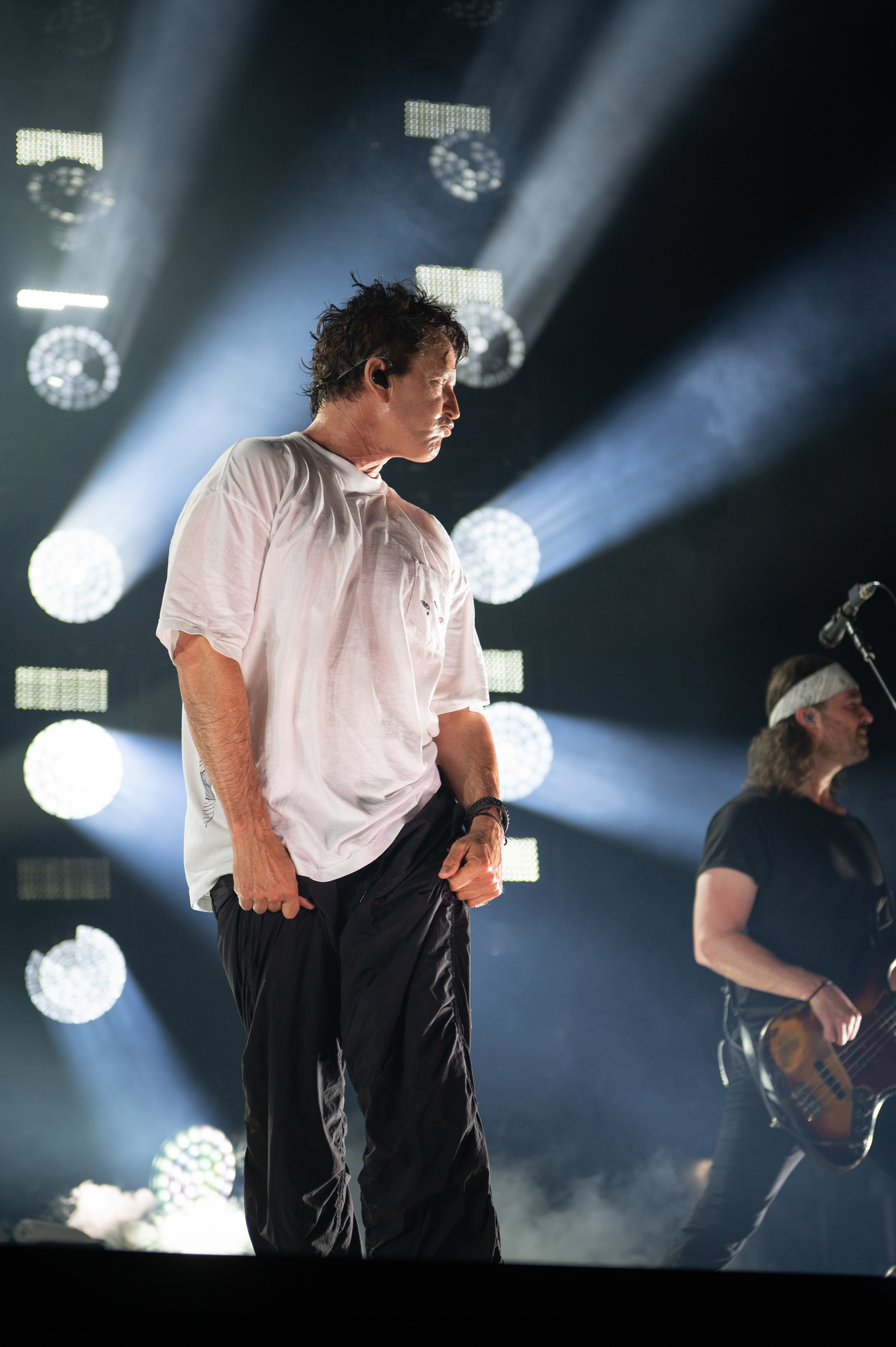 Stephan Jenkins, Third Eye Blind, live performance in St. Louis, 2024.
