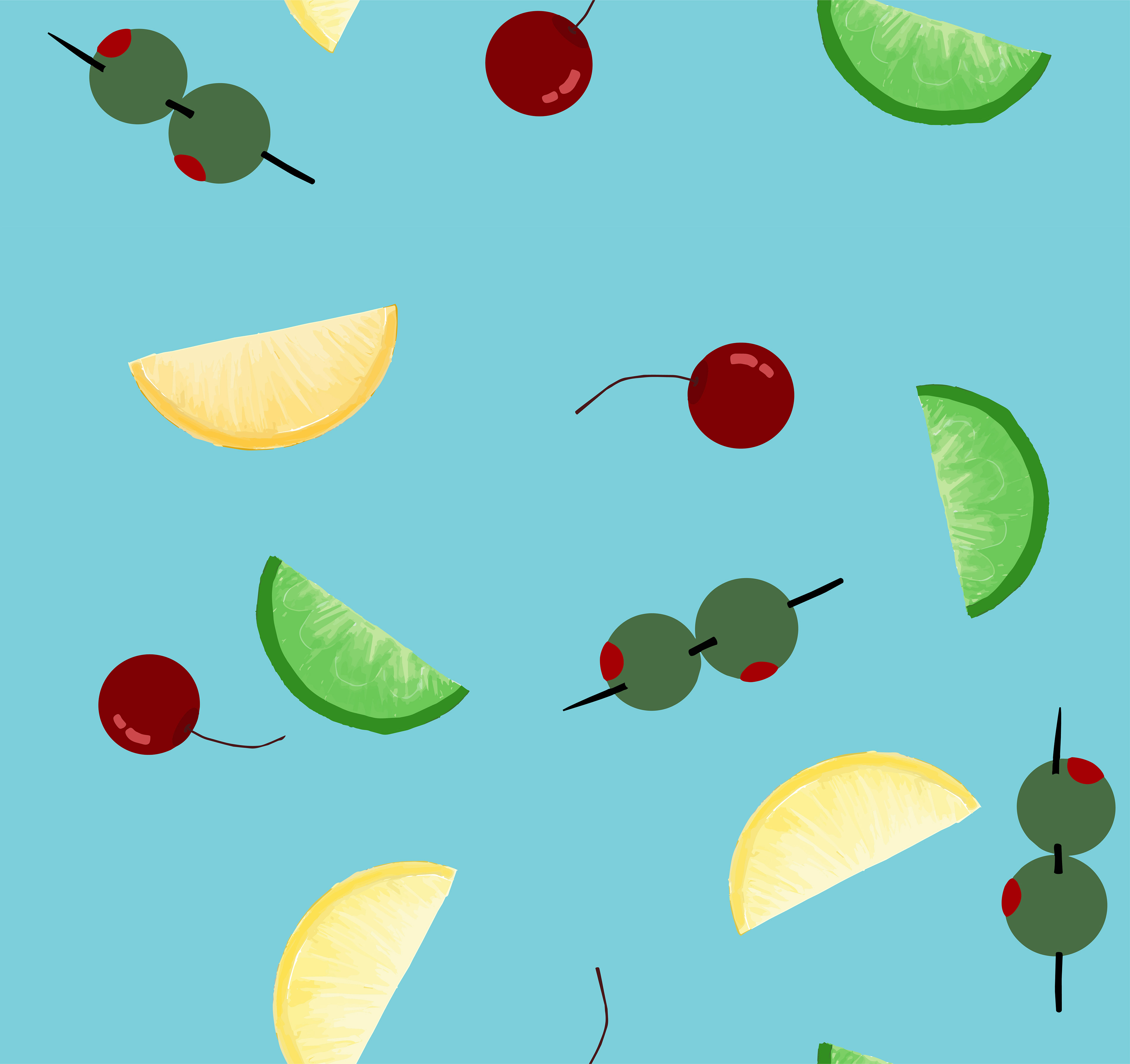 Garnish Blue