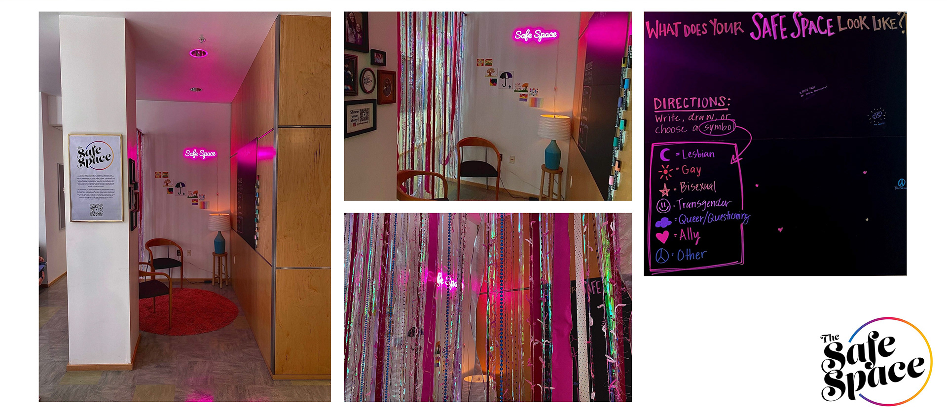 Photos of the completed space