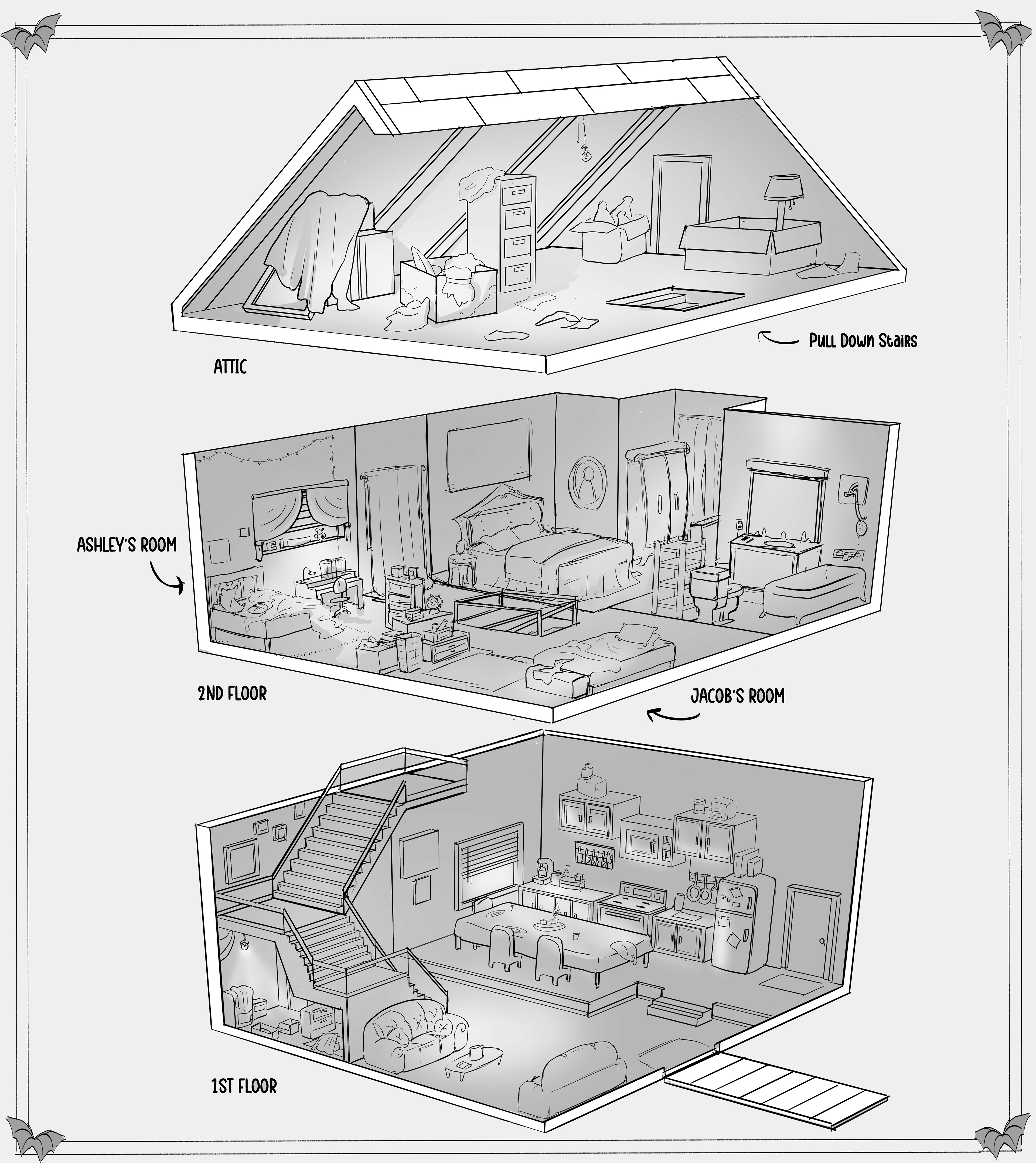 Amir's House Int. Concept