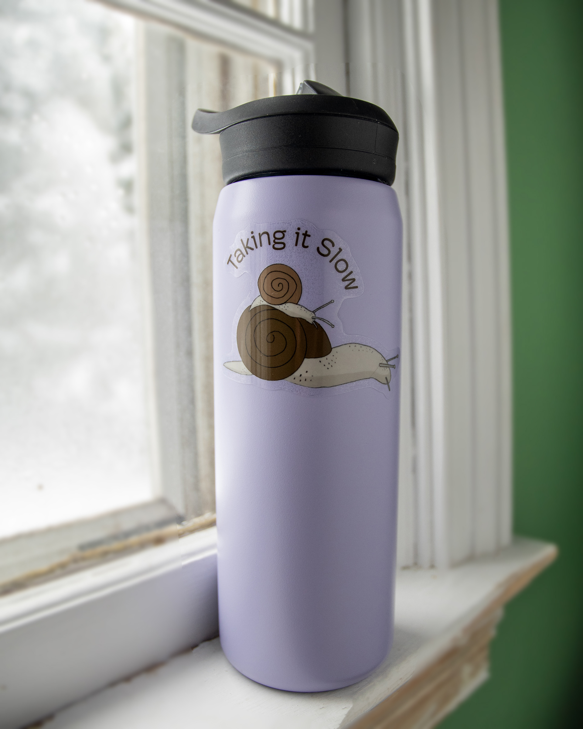 Taking it Slow Clear Sticker (11 in stock)