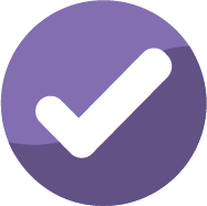 Alt checkmark graphic