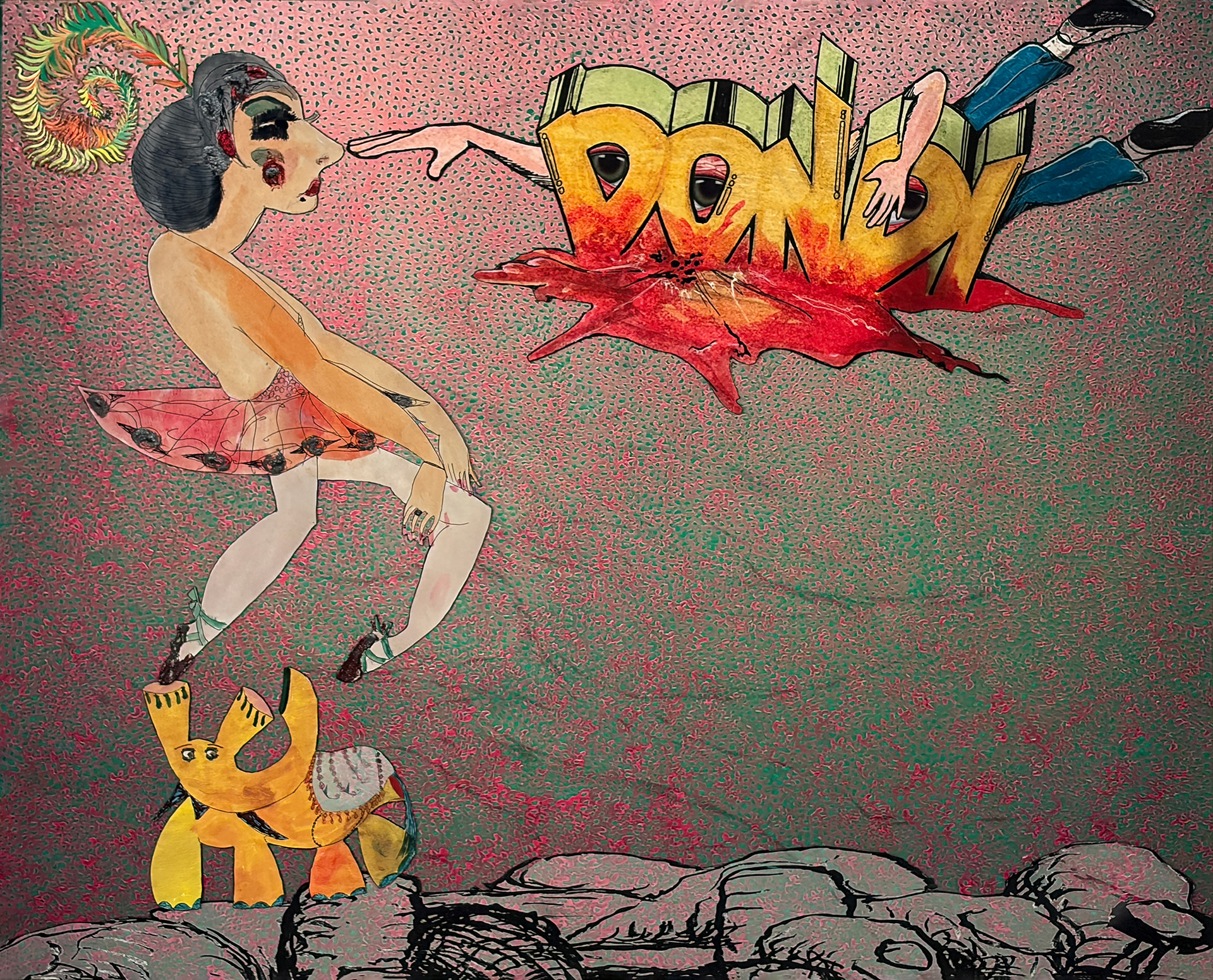 Dondi And Lady's Yellophant Act