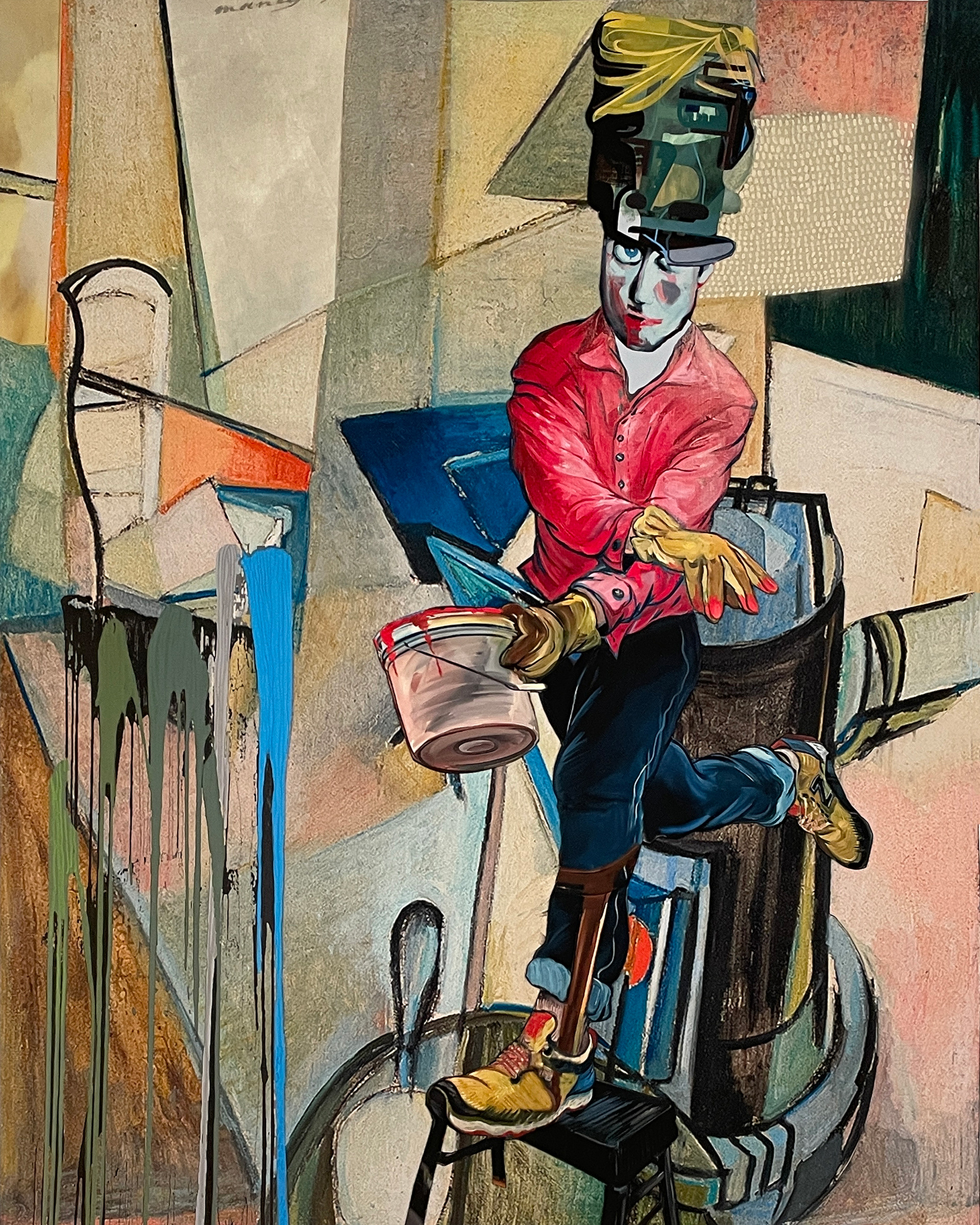 Too Many Painters In The Room. 2022