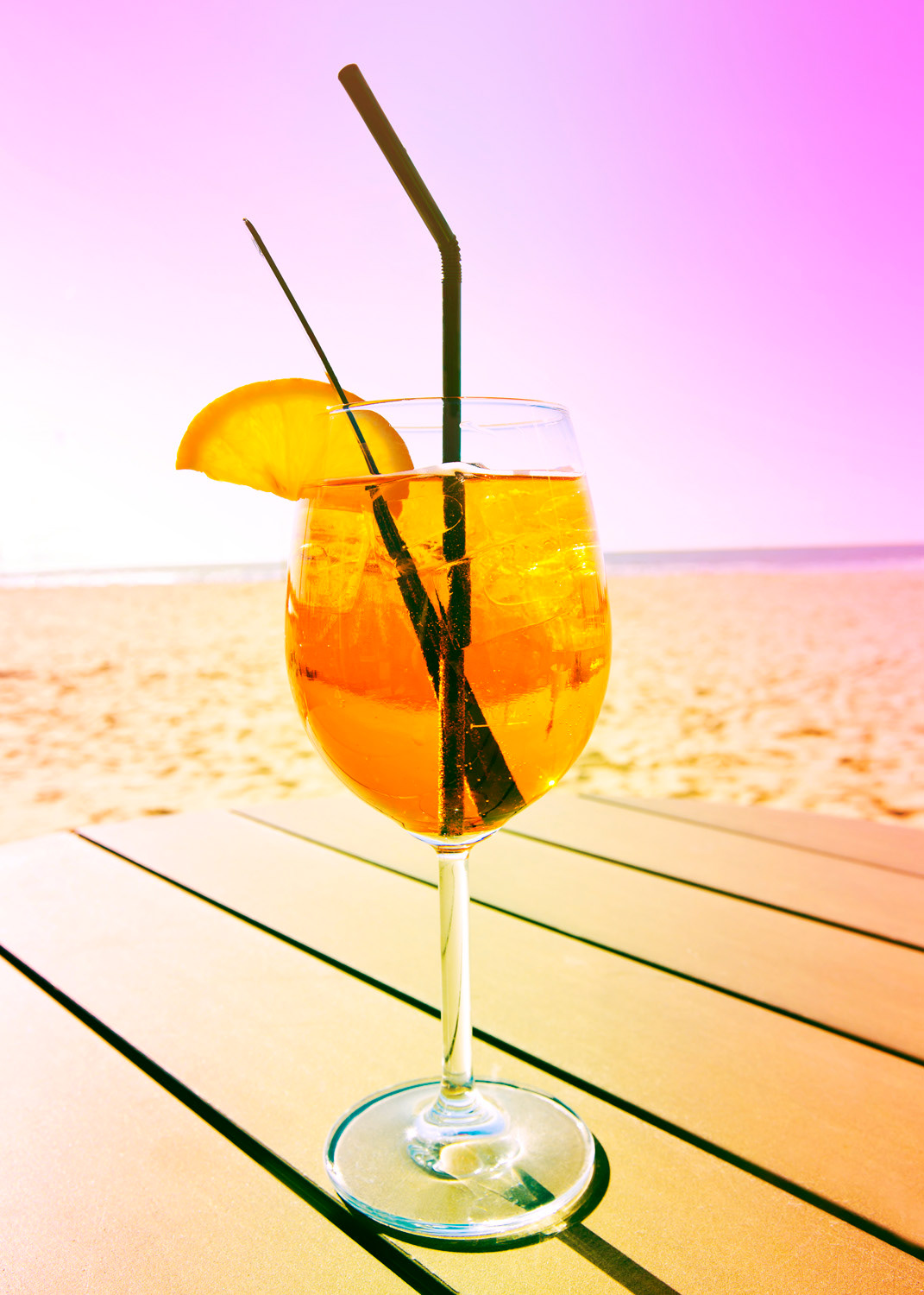 Cocktail On The Beach