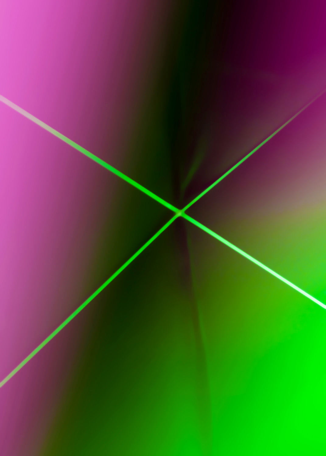 Minimal Landscape With Neon Ligh