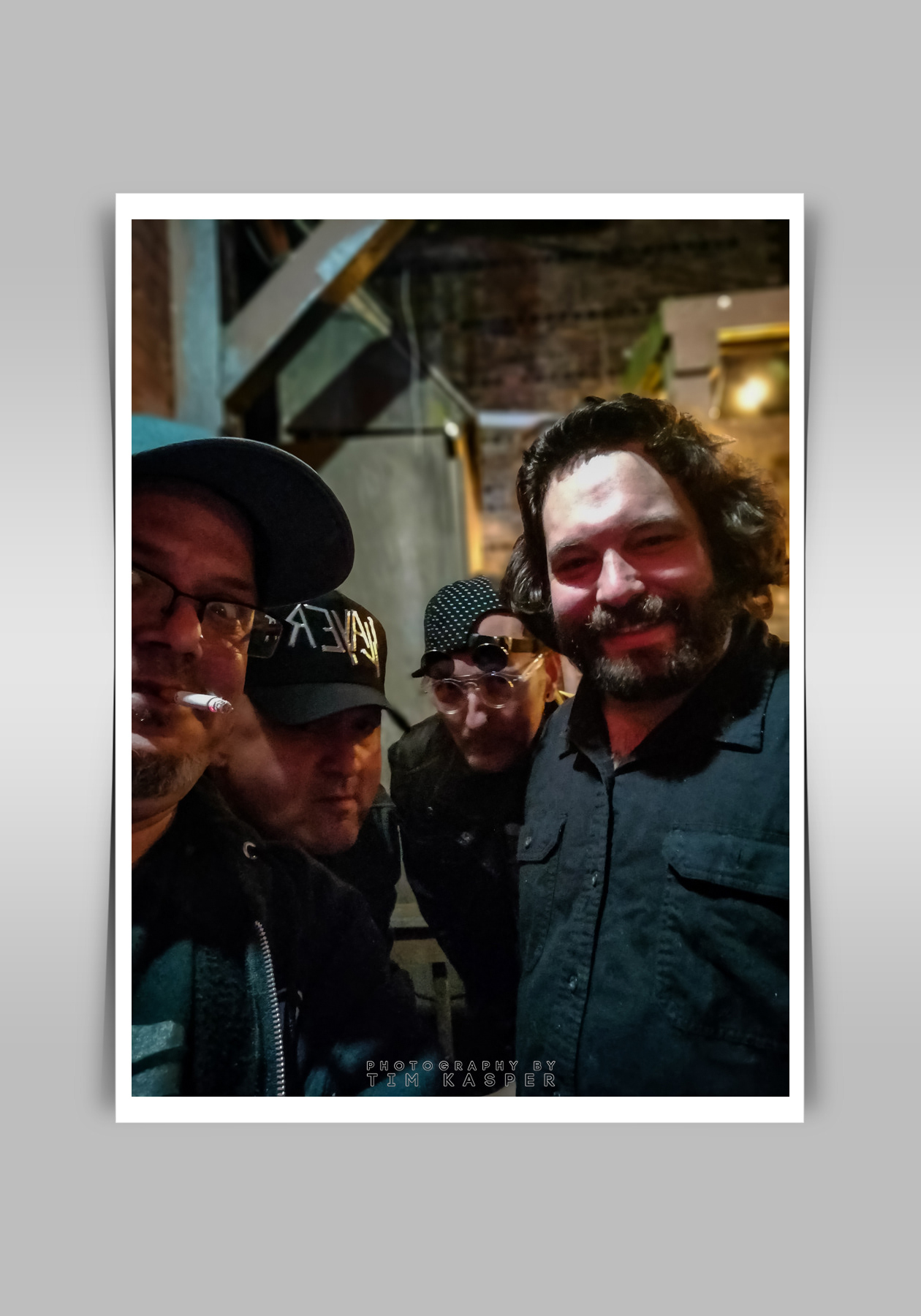 MYSELF, WILLIAM ABRAHAM, JC HANNA & E-ROCK