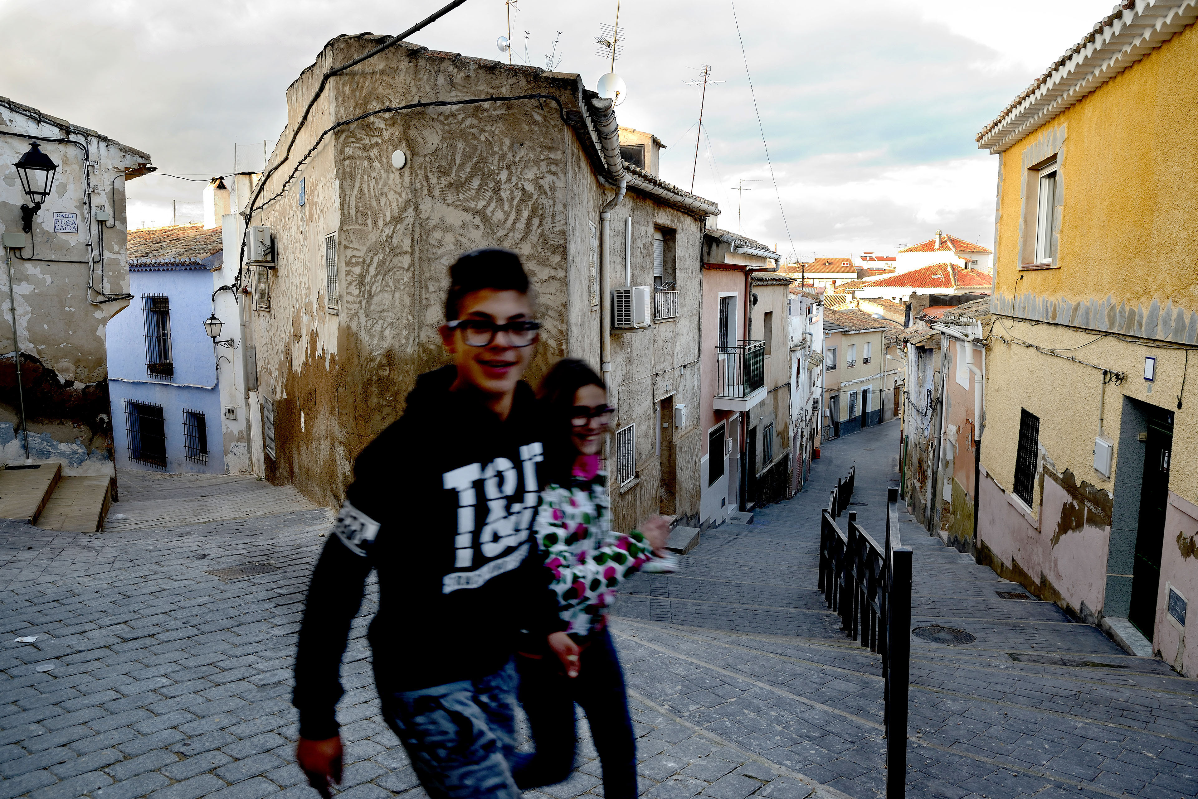 Las calles de Hellín donde creció el investigador.