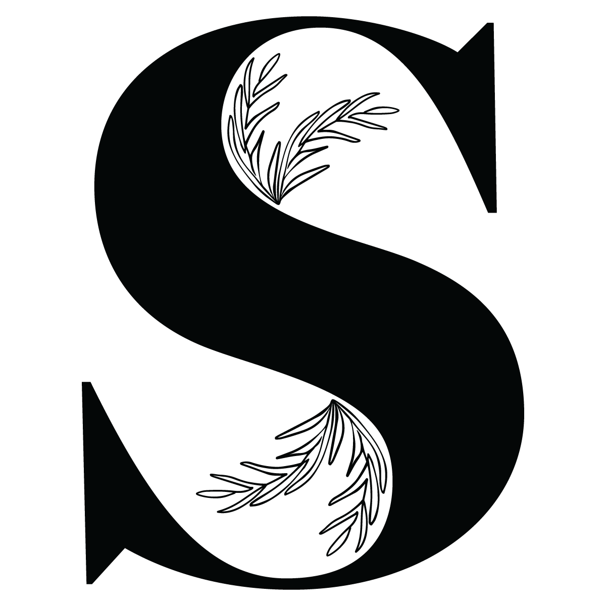 "S" with Palms