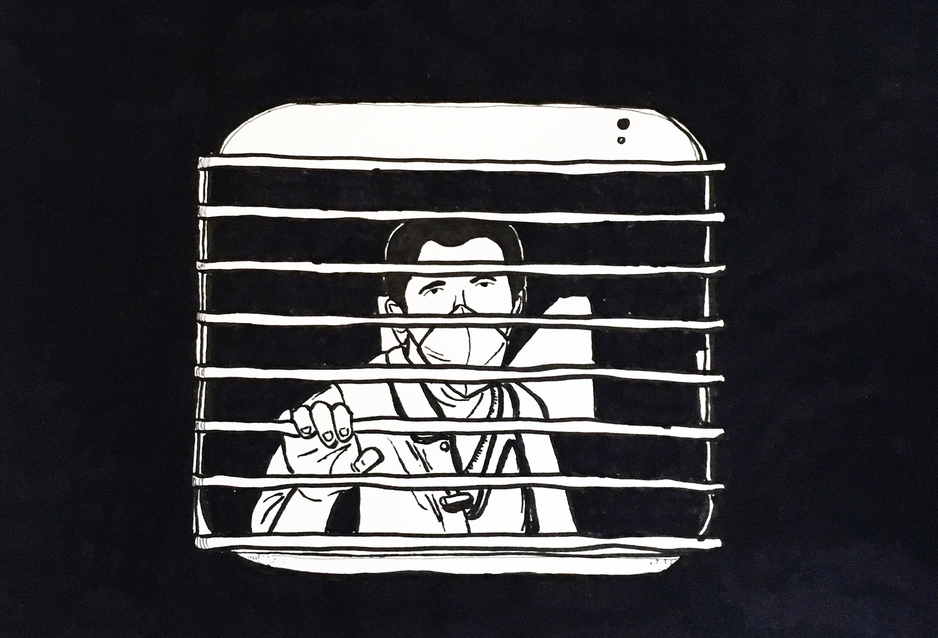 55 - A migrant looks through a widow during his departure from Odisha by 'Shramik Special' train at Panvel Railway Station, amid the COVID-19 nationwide lockdown, in Navi Mumbai, May 9th, 2020. Ref image by PTI via Deccan Herald