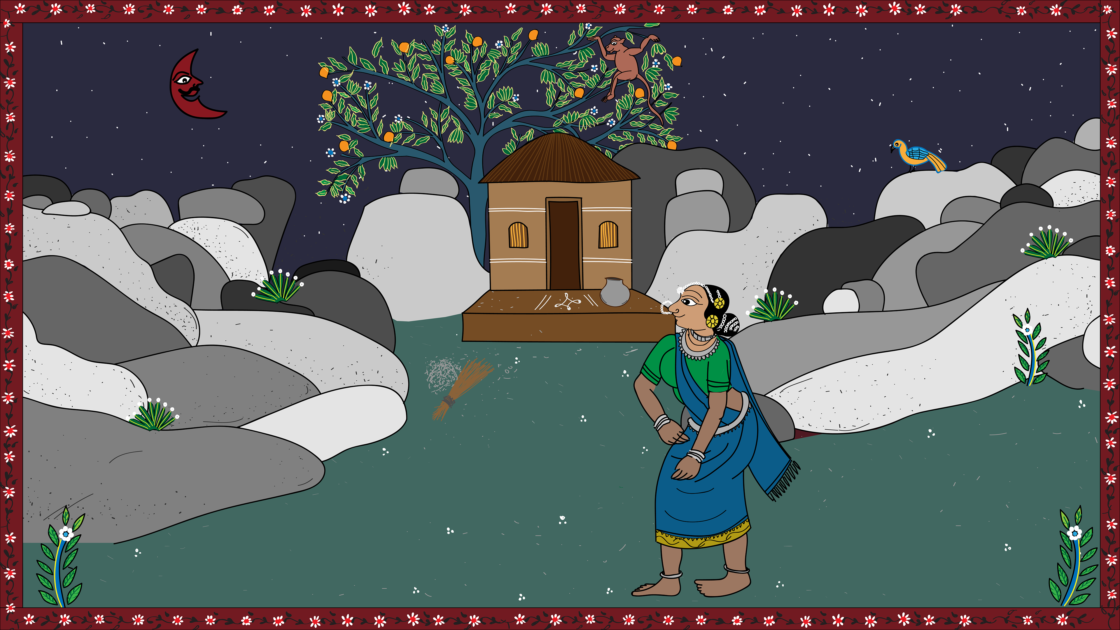 Such is the tale of Renukamma-Yellamma - the goddess of the rocks!
