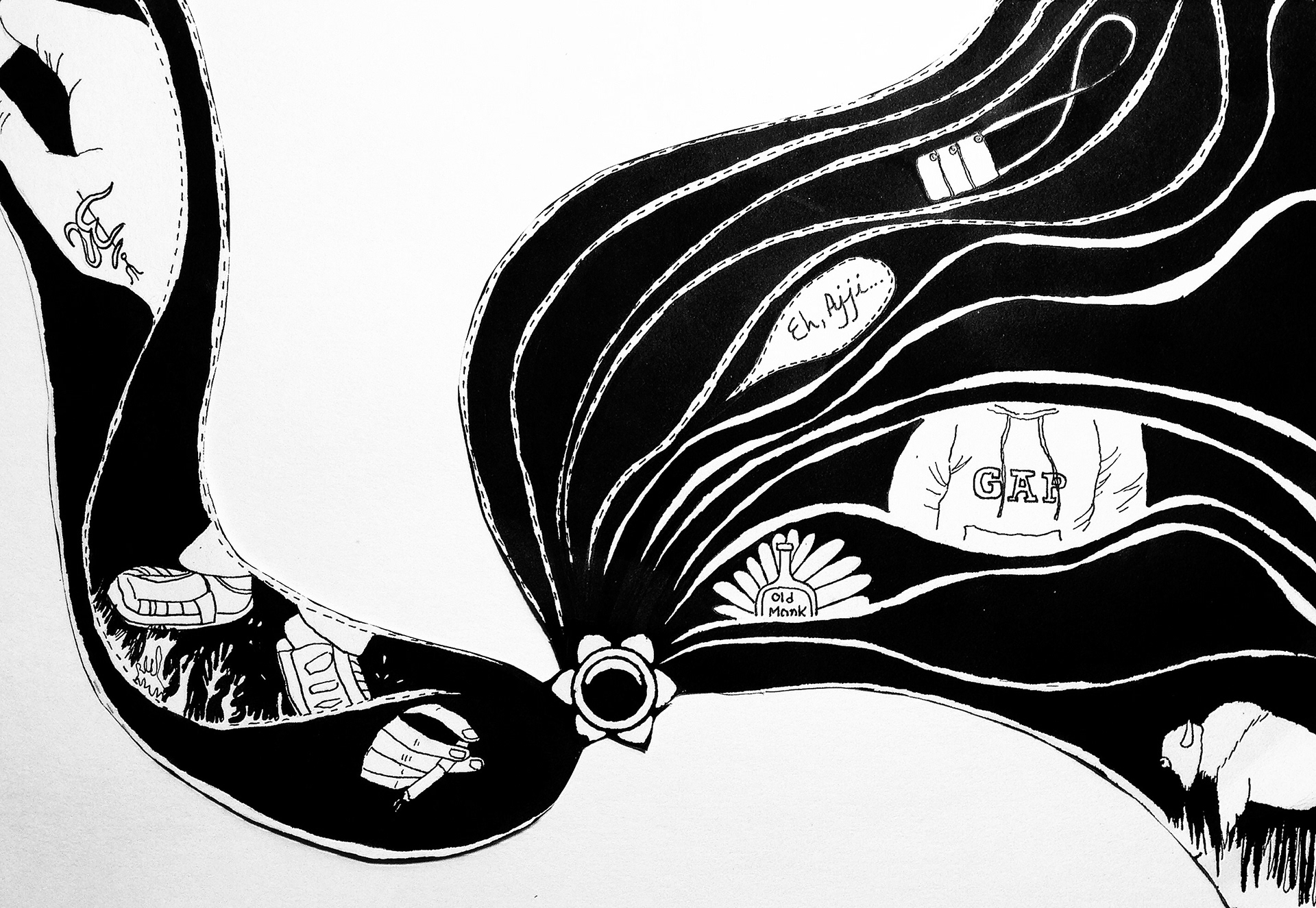 Surge [of memories, feelings and blank spaces]