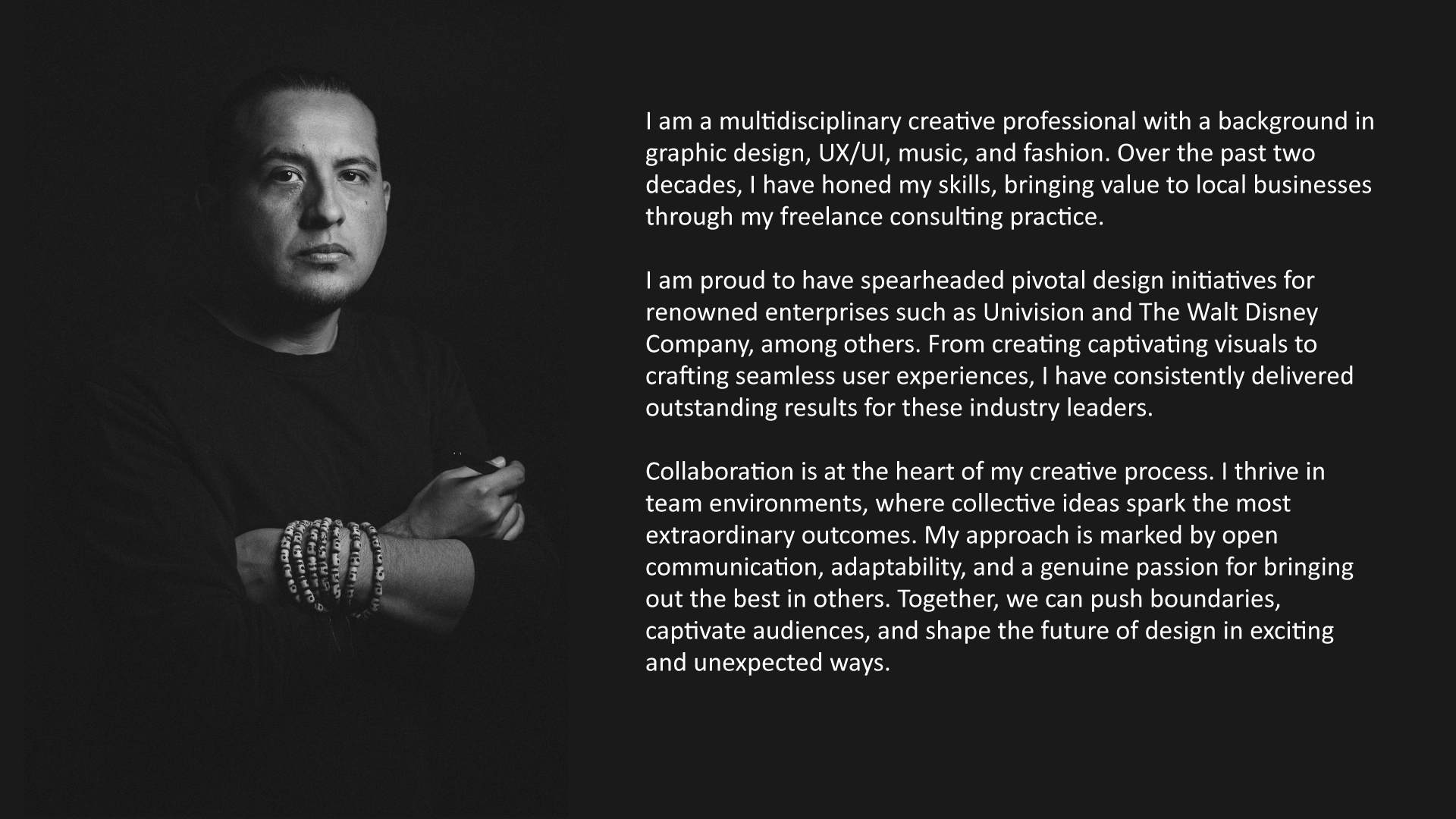 About Me - Photo of Miguel Murguia