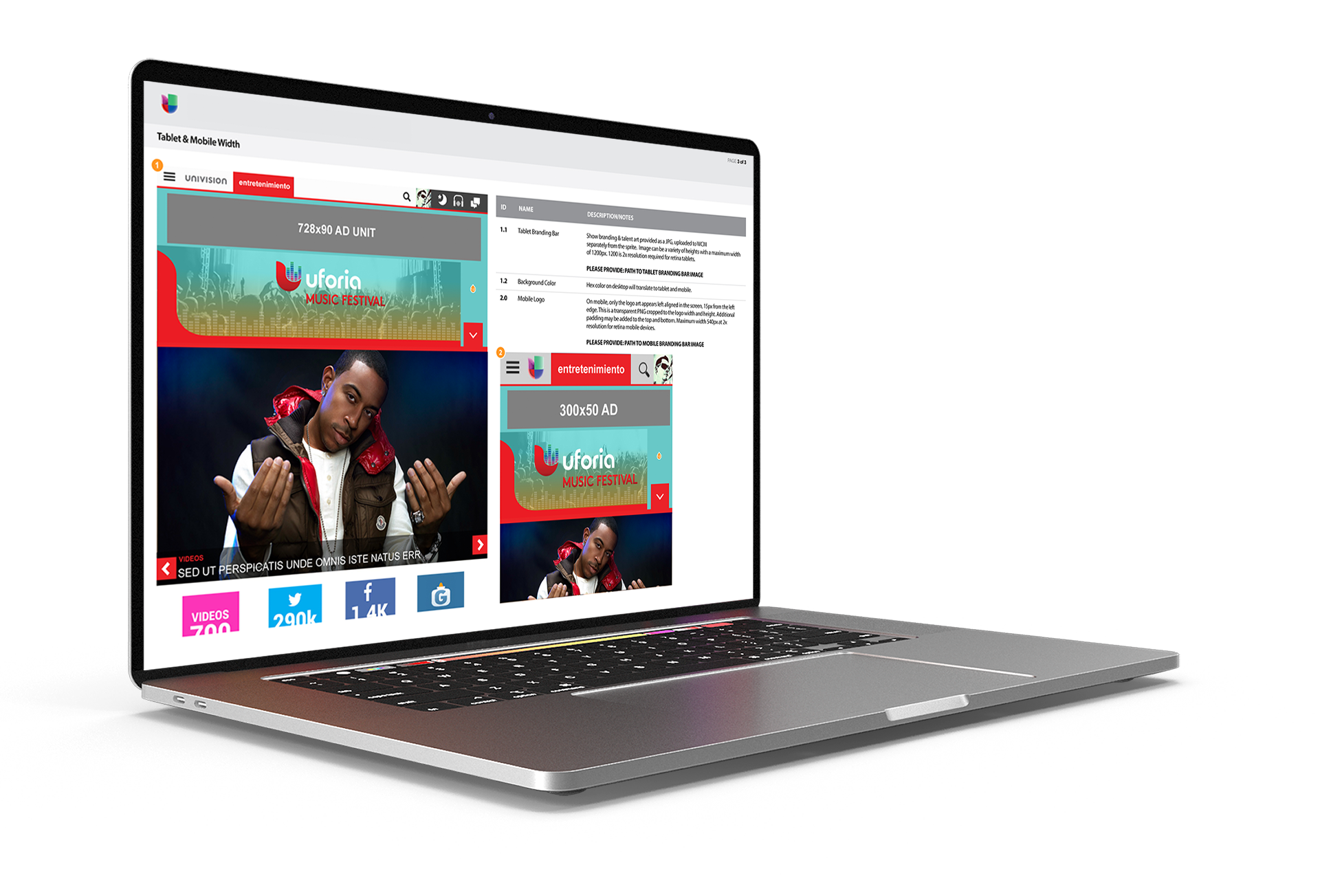 Desktop Website Guide