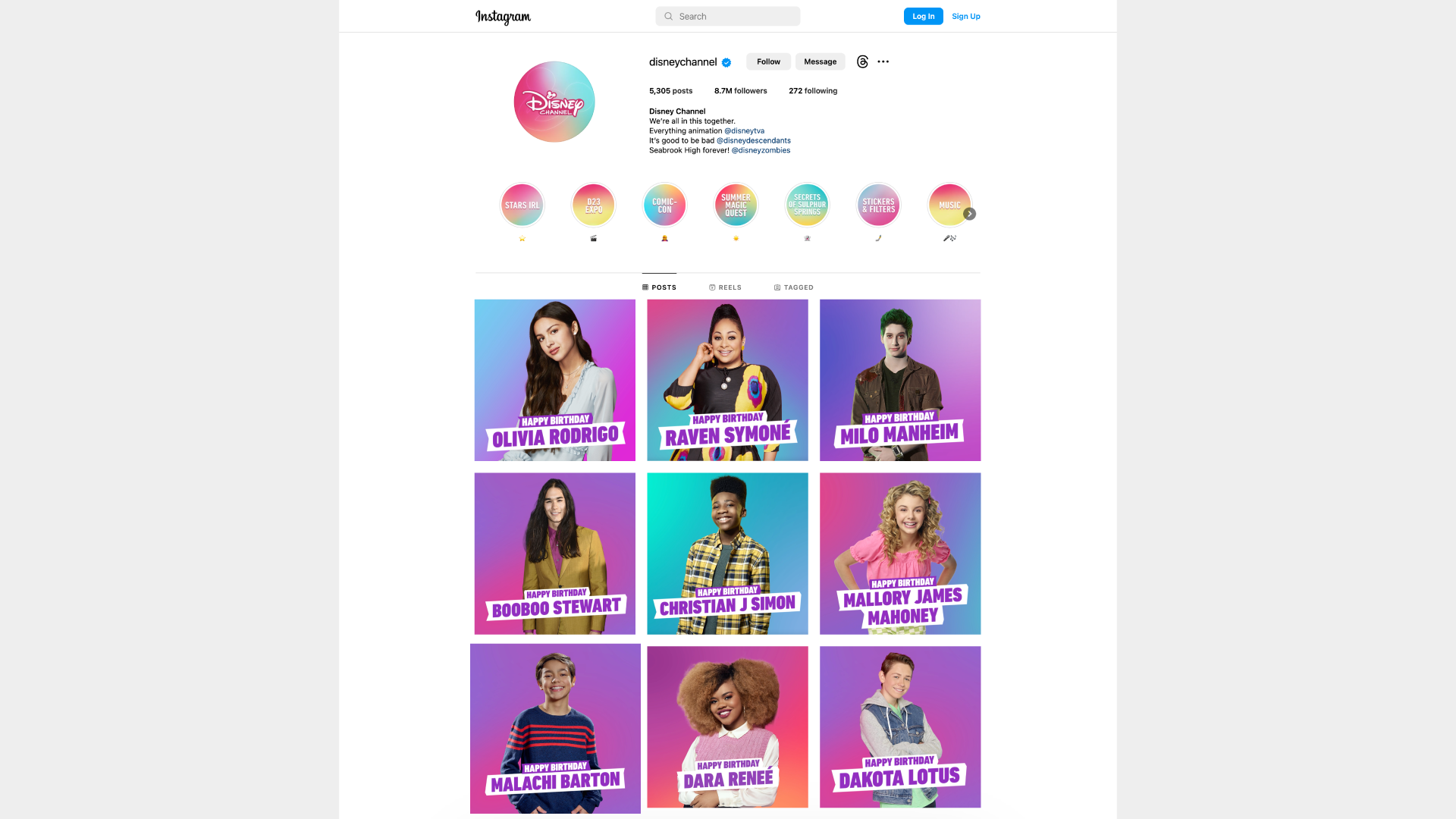 Instagram Grid