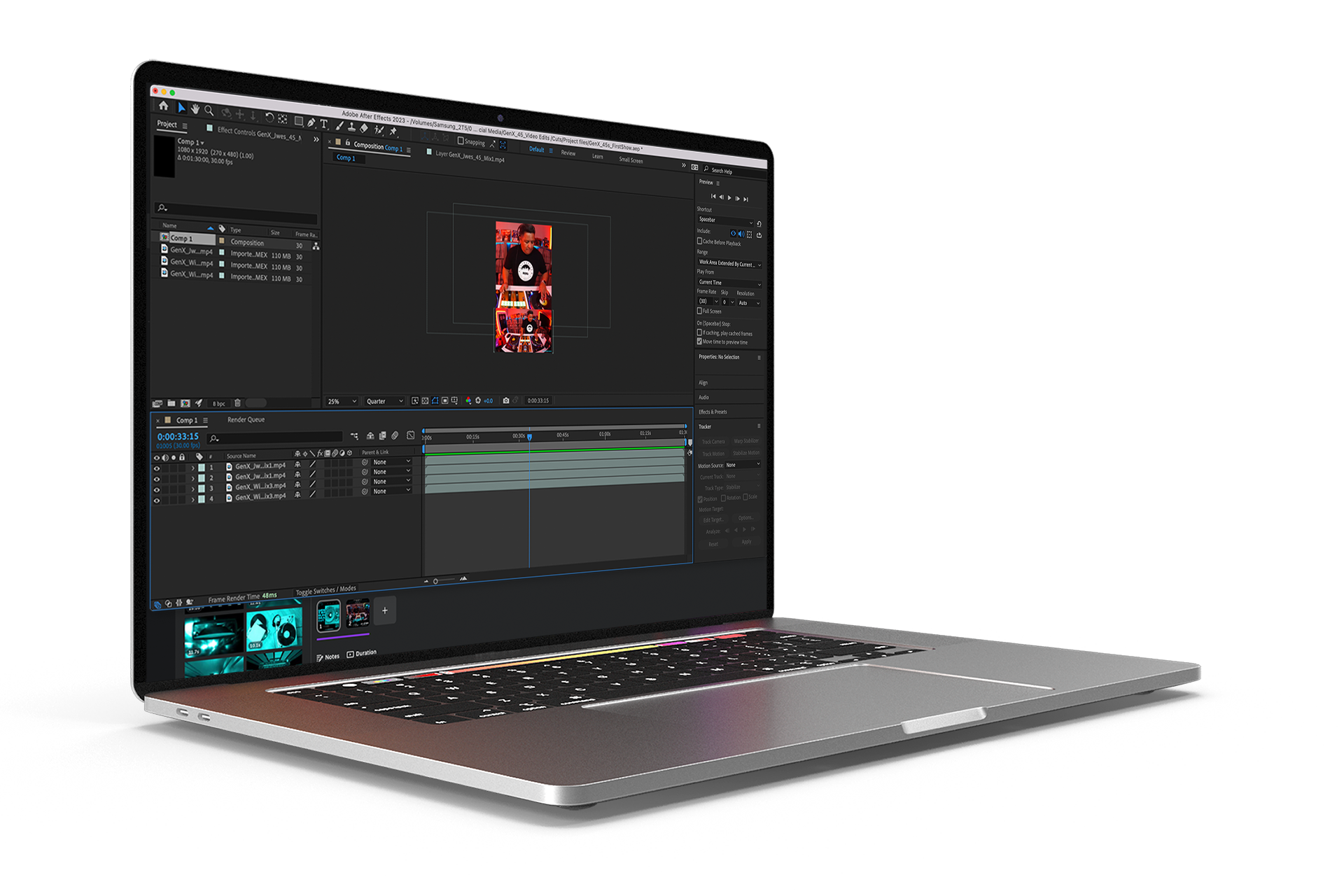 Adobe After Effects - 9:16 Motion Tracking