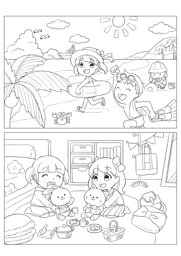 提出したラフ（正誤の「正」の方）です