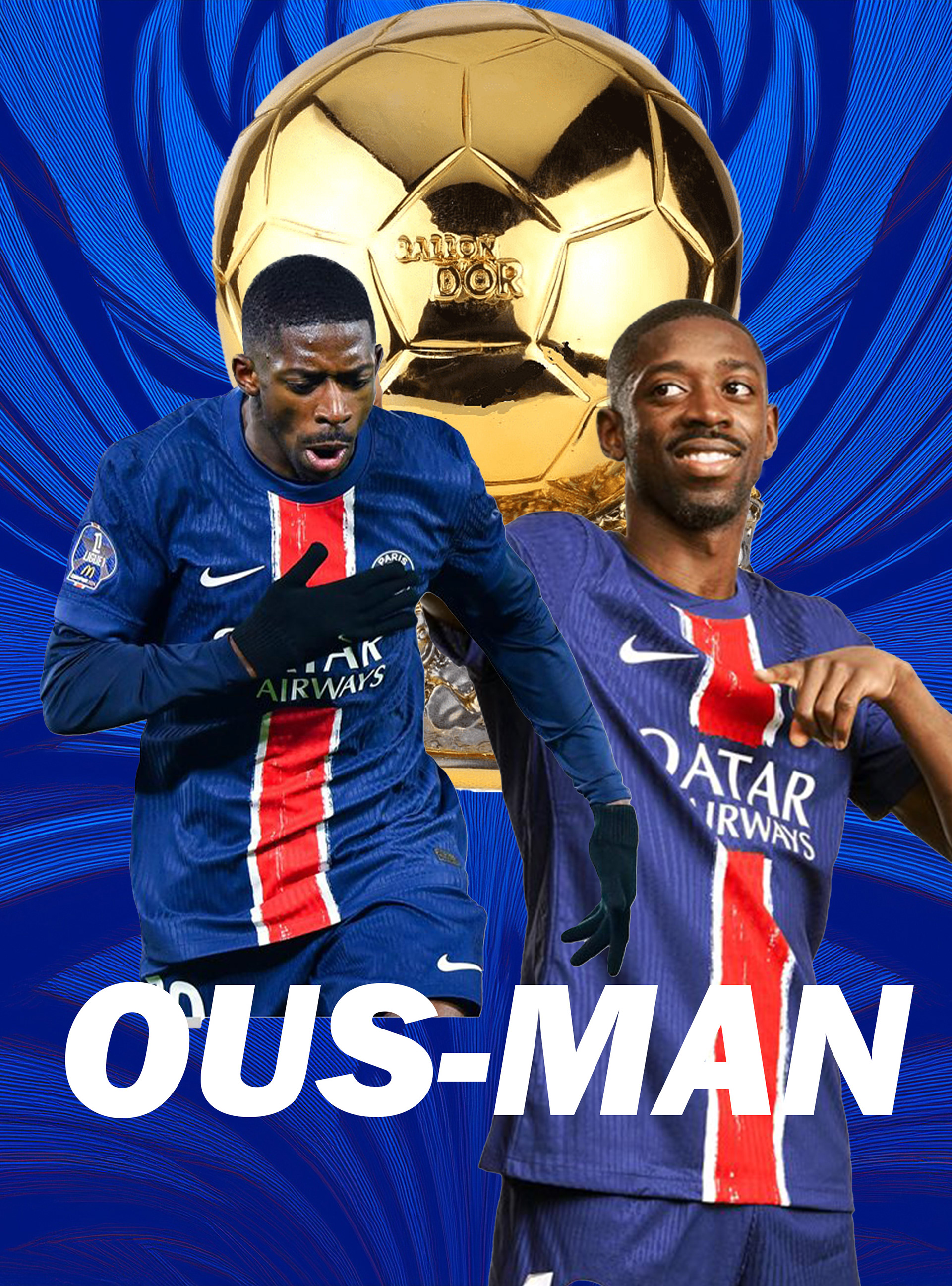 OUSMANE DEMBÉLÉ BALLON D'OR 2025