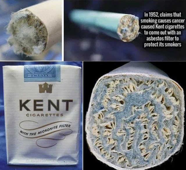 Kent cigarette asbestos filter