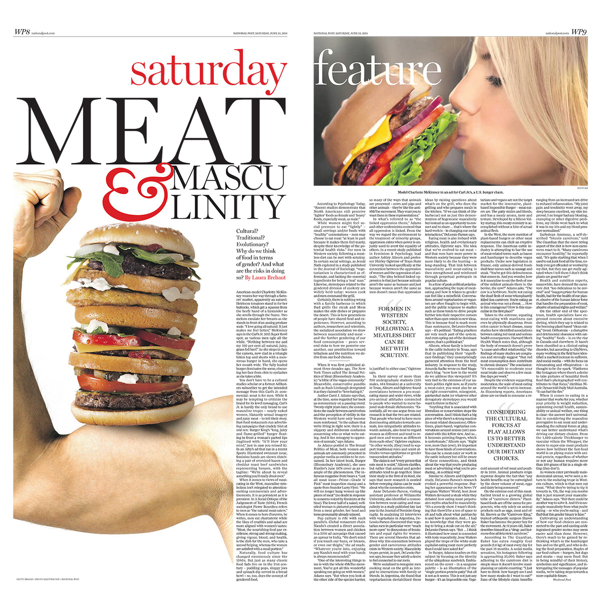 Laura Brehaut - Meat & masculinity