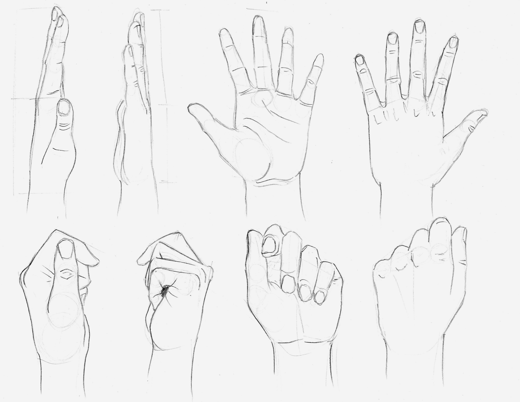 Hand Study. pencil on paper [2020]