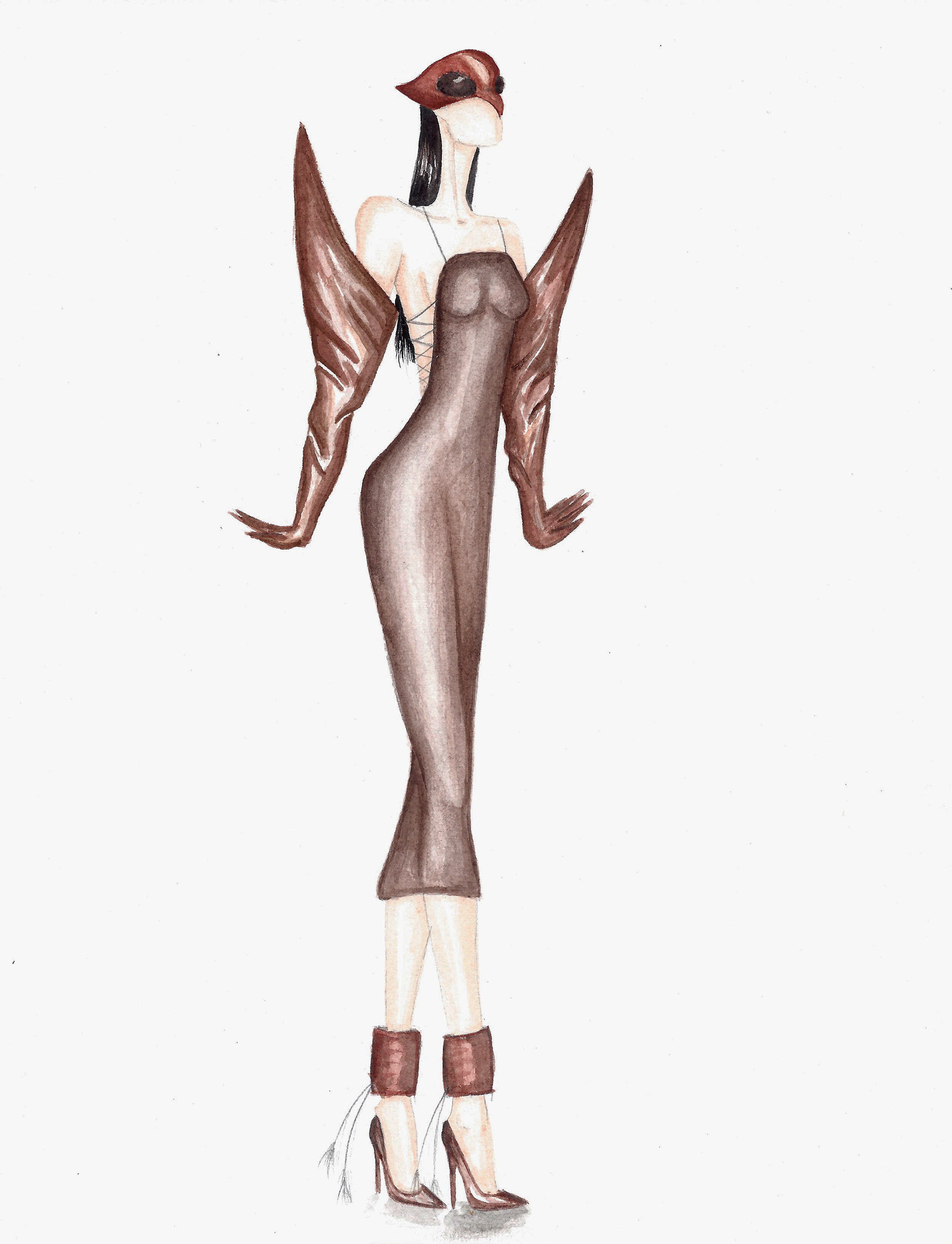 Apex.2. watercolor on cotton paper [2020]