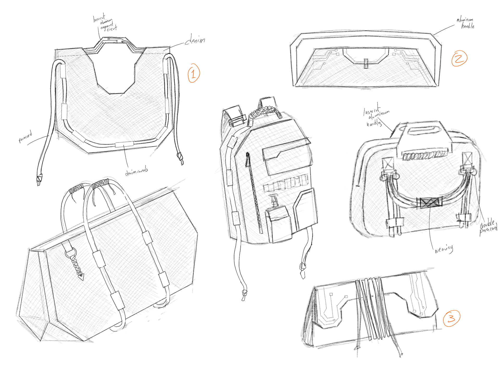 CRAFTECH Accesories. pencil on paper [2020] 