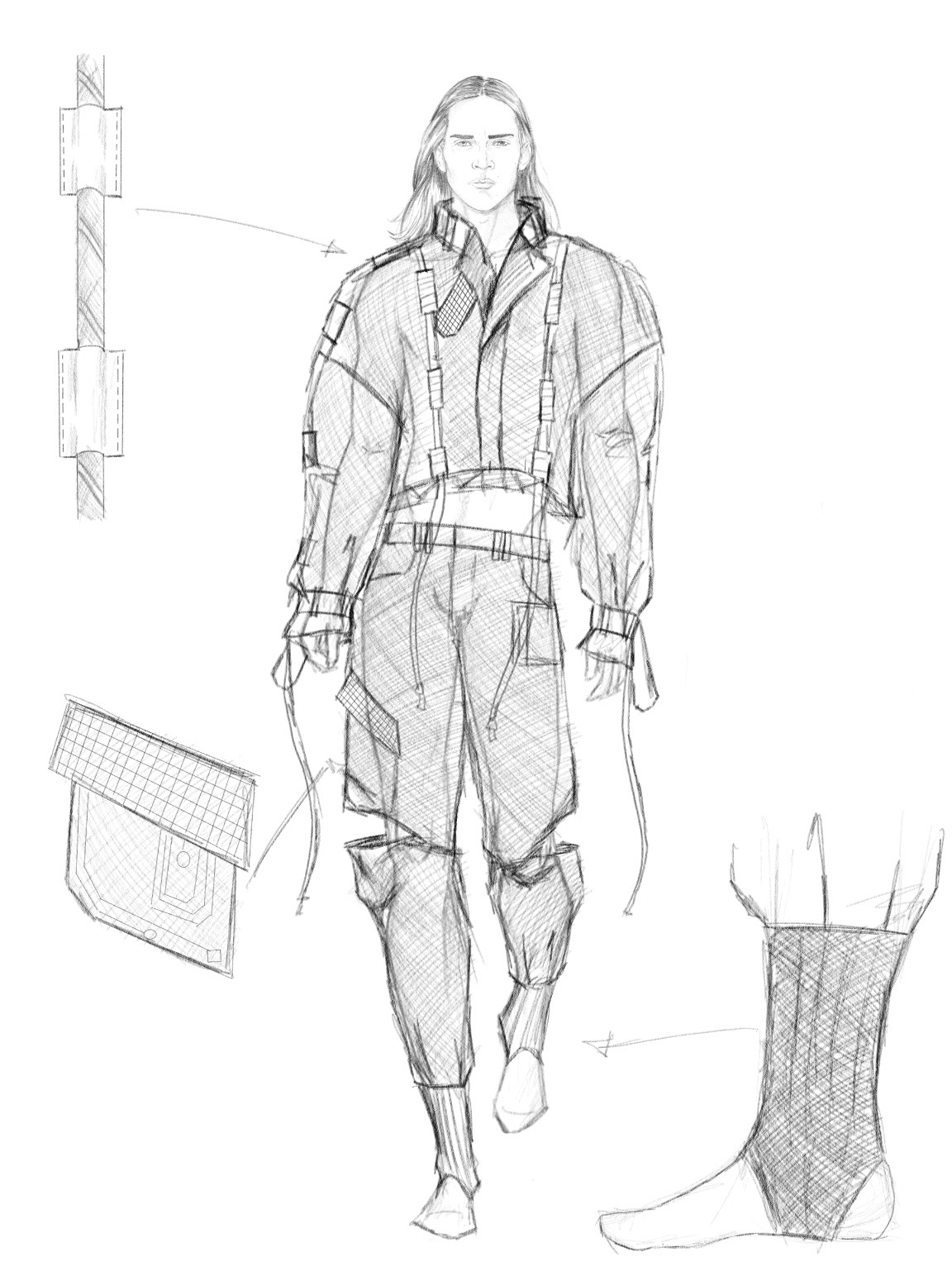 CRAFTECH sketch. pencil on paper [2020]