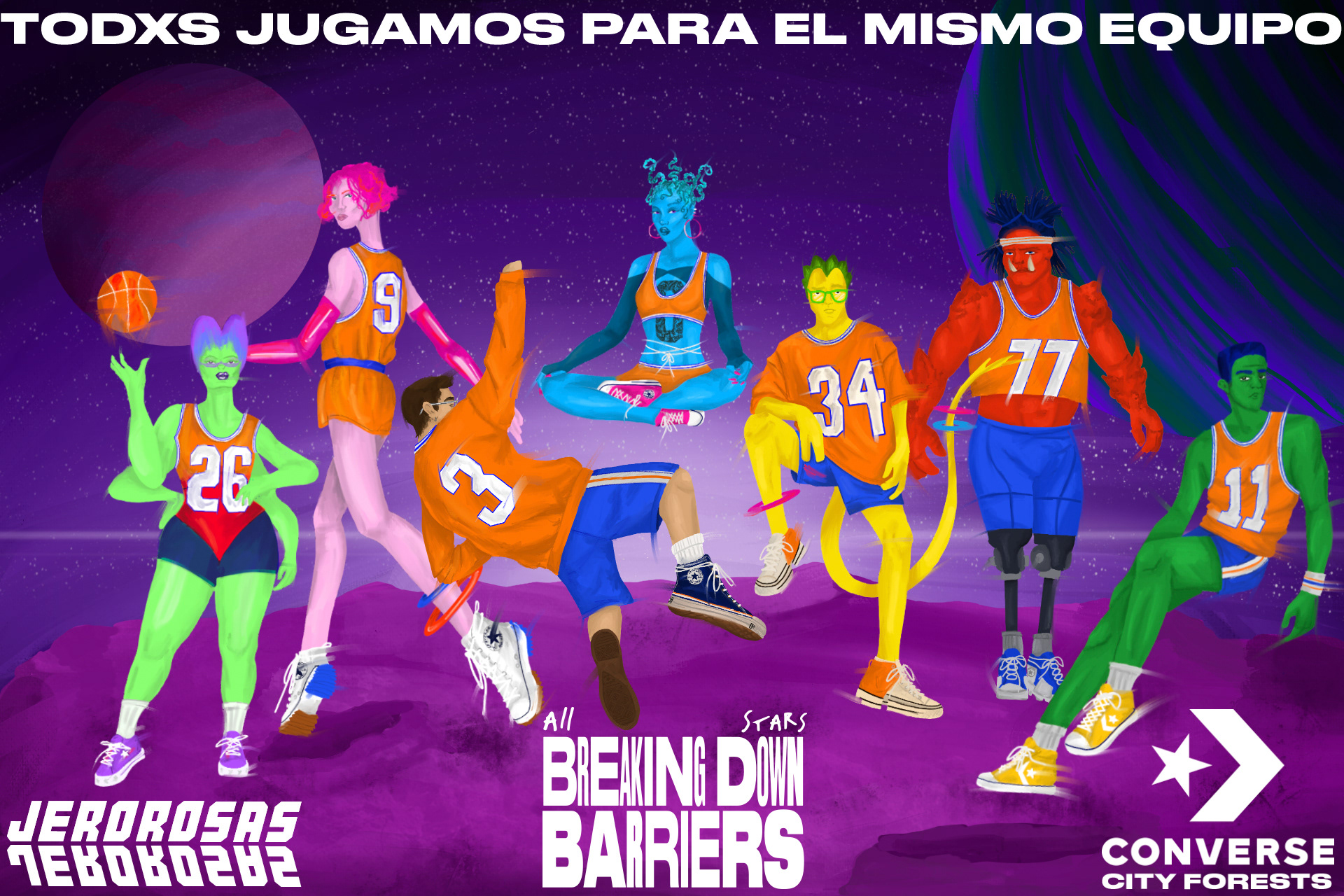 Converse Mexico contest. procreate [2021]