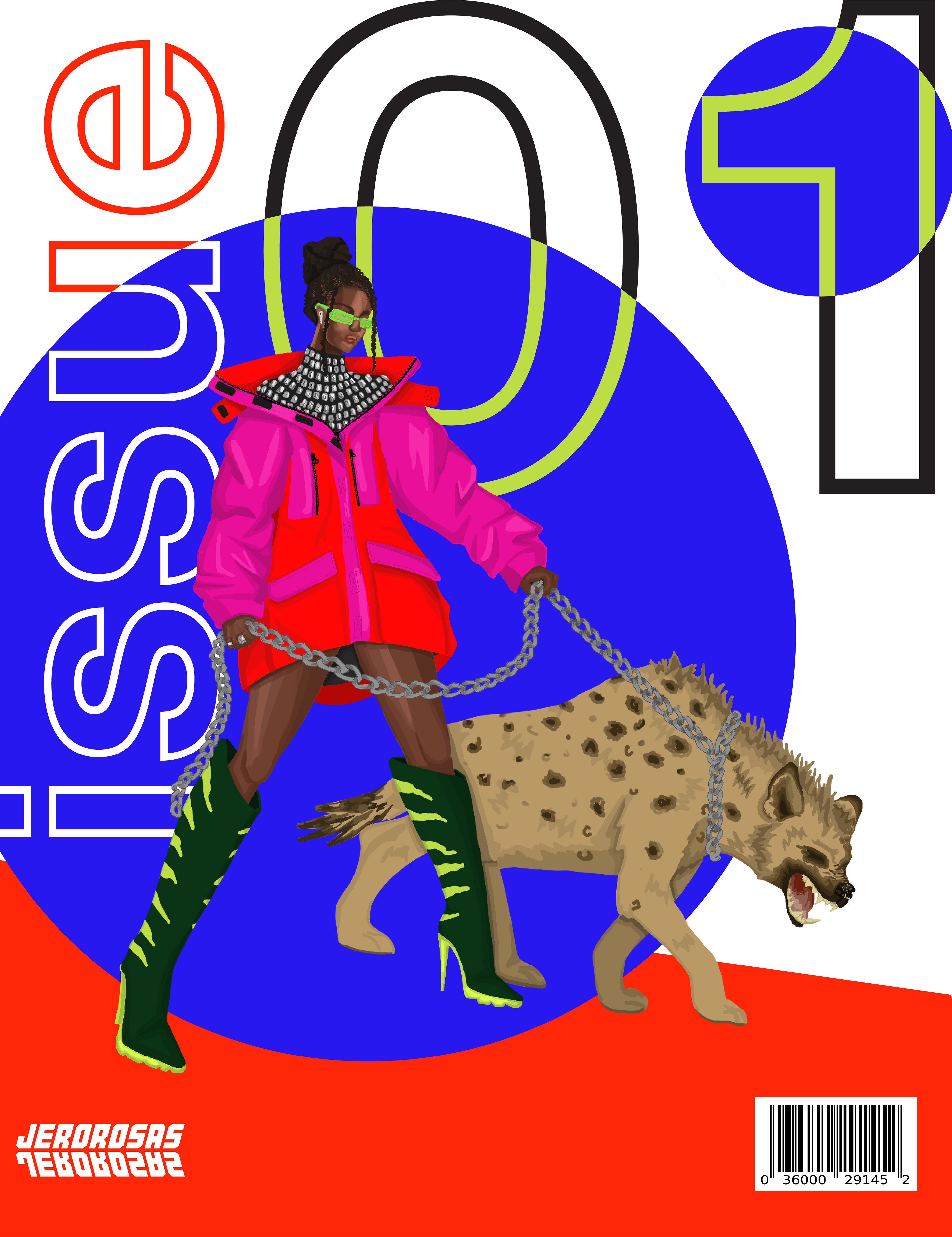 Issue_01 cover. Procreate [2021]