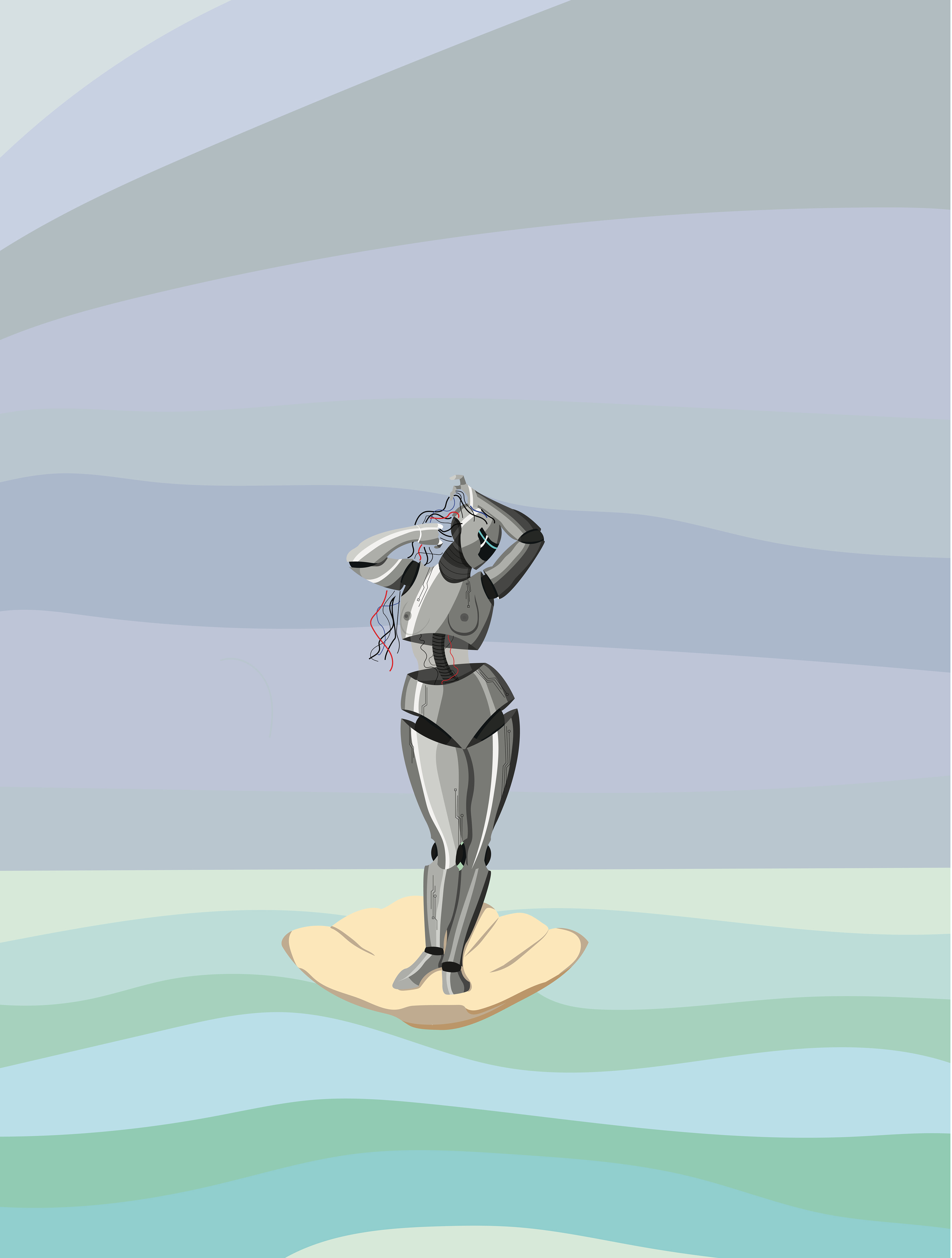 RoboVenus. Illustrator [2019]