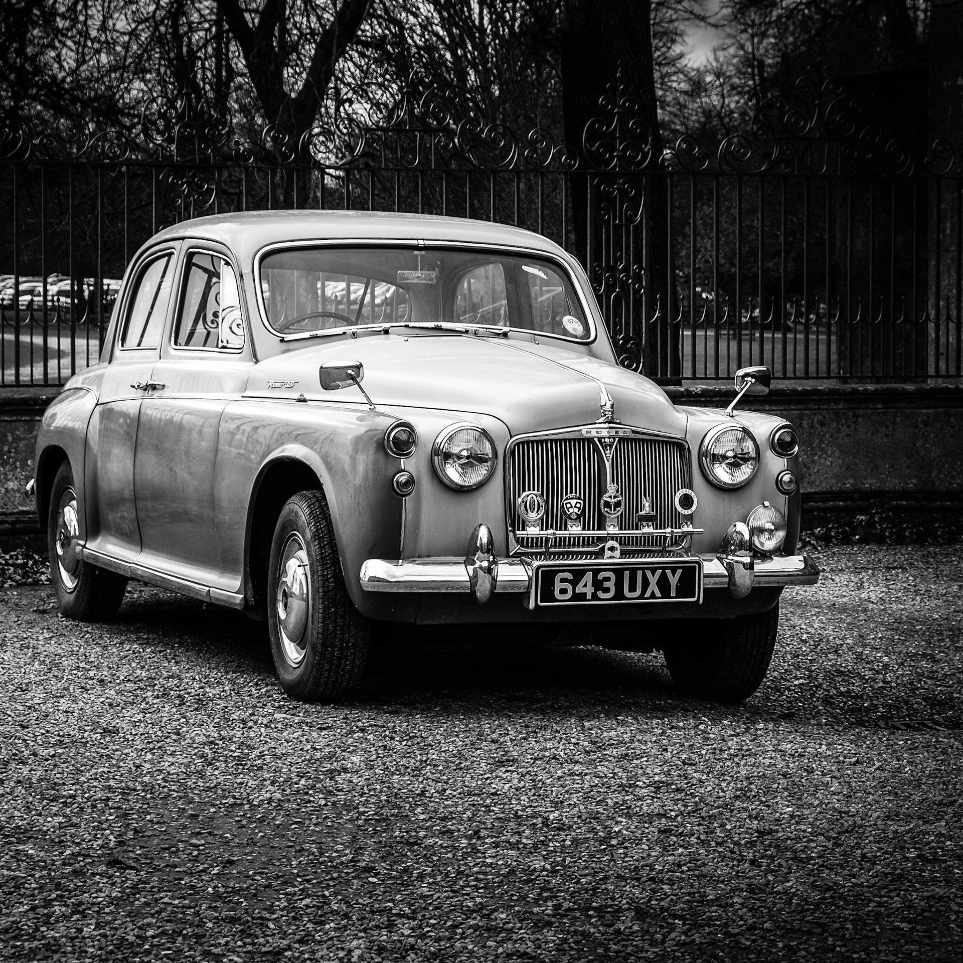 Having a Rover 75, it was nice to bump into a 1960's Rover.
