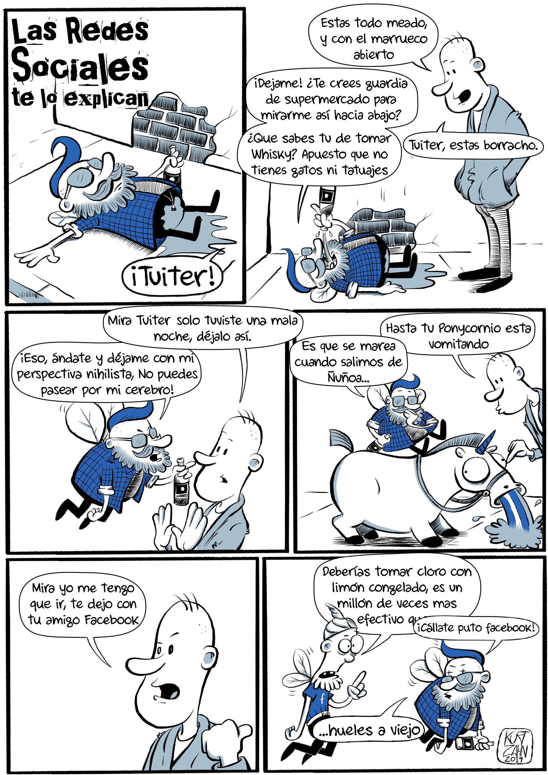 Las Redes Sociales te lo explican 2 - Webcomic